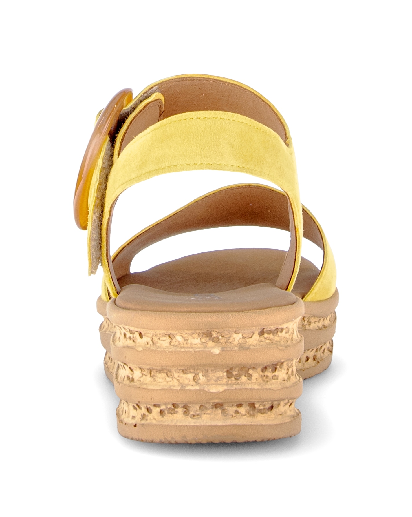 Gabor Keilsandalette  , Riemchensandale, Sommerschuh mit modischer Zierschnalle