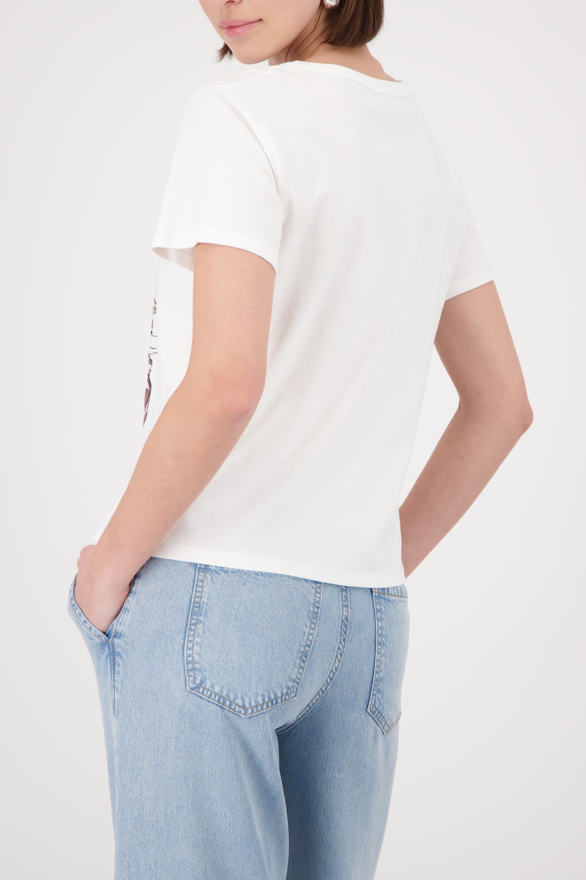 Monari T-Shirt »Shirt City« Regular fit mit City-Print