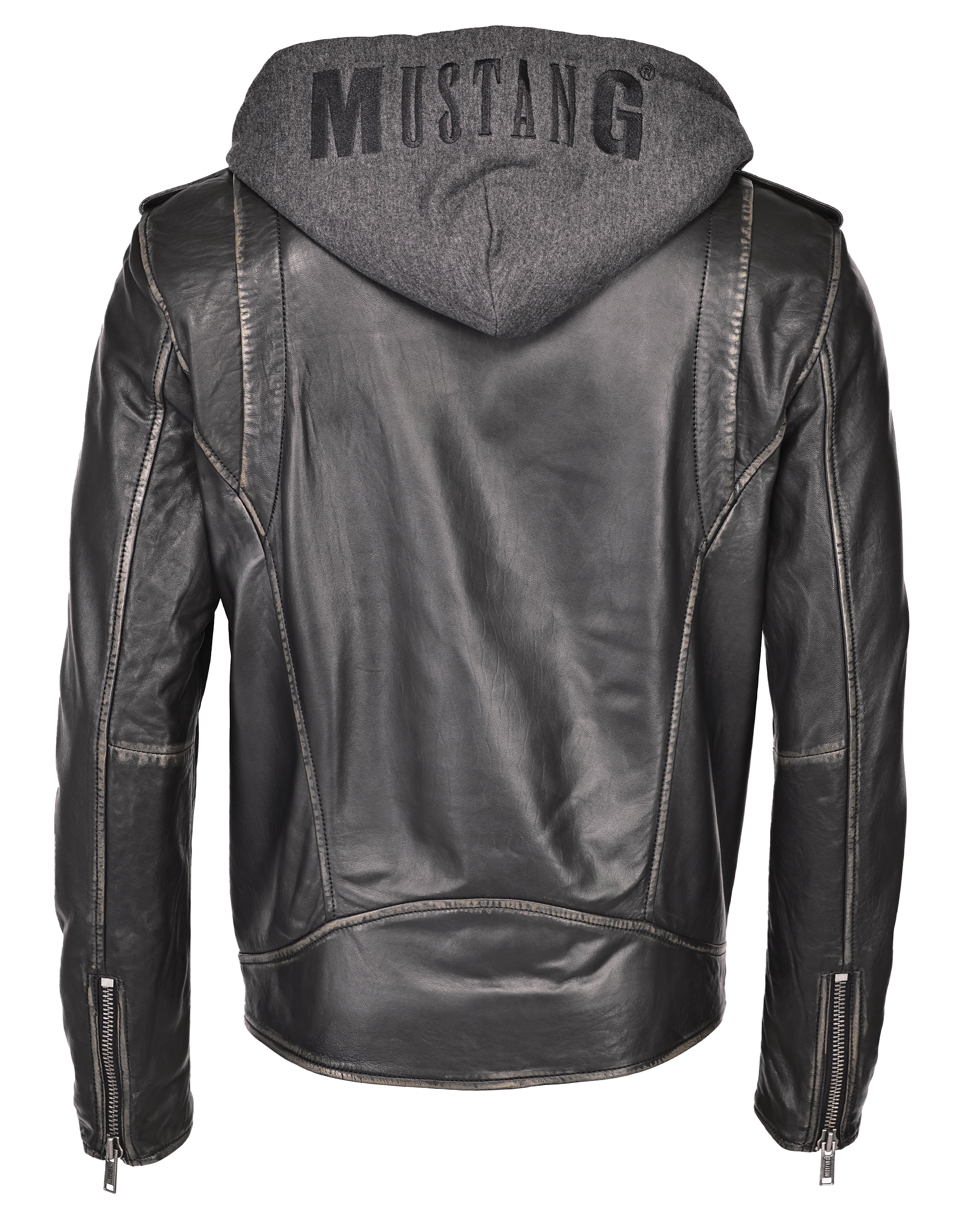MUSTANG Bikerjacke »Lederjacke 31021304«