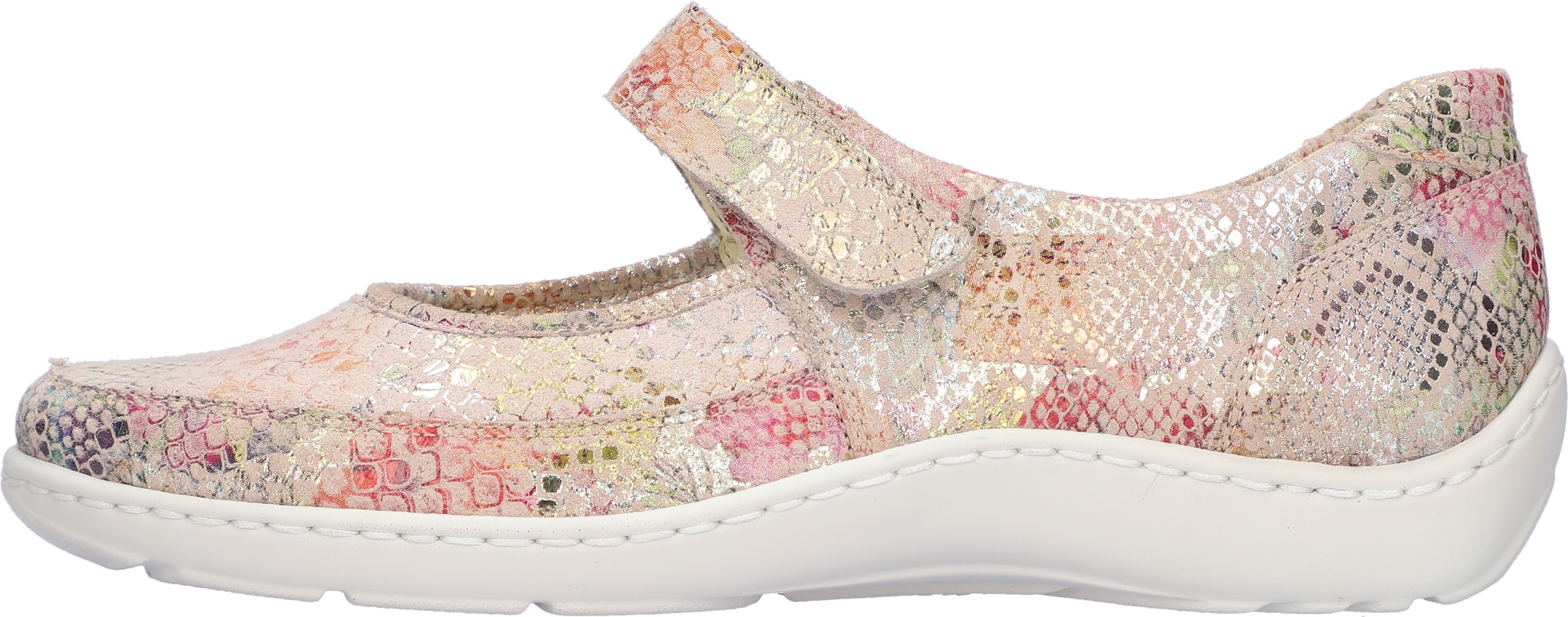 Waldläufer Riemchenballerina »HENNI Soft«  Schlupfschuh, Klettschuh, Komfortschuh mit Klettriegel, H-Weite