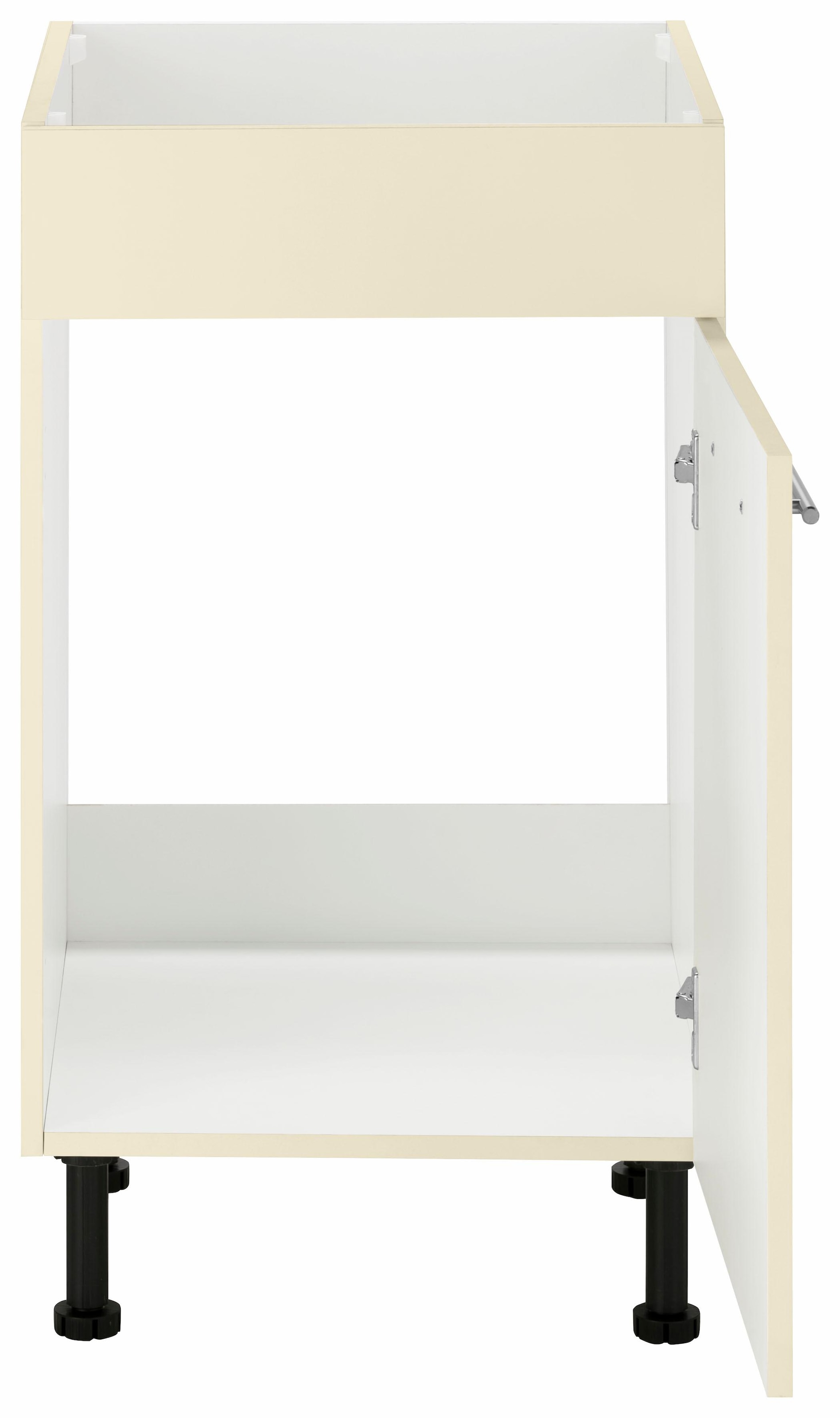 wiho Küchen Spülenschrank »Ela«, Breite 50 cm, höhenverstellbare Füße
