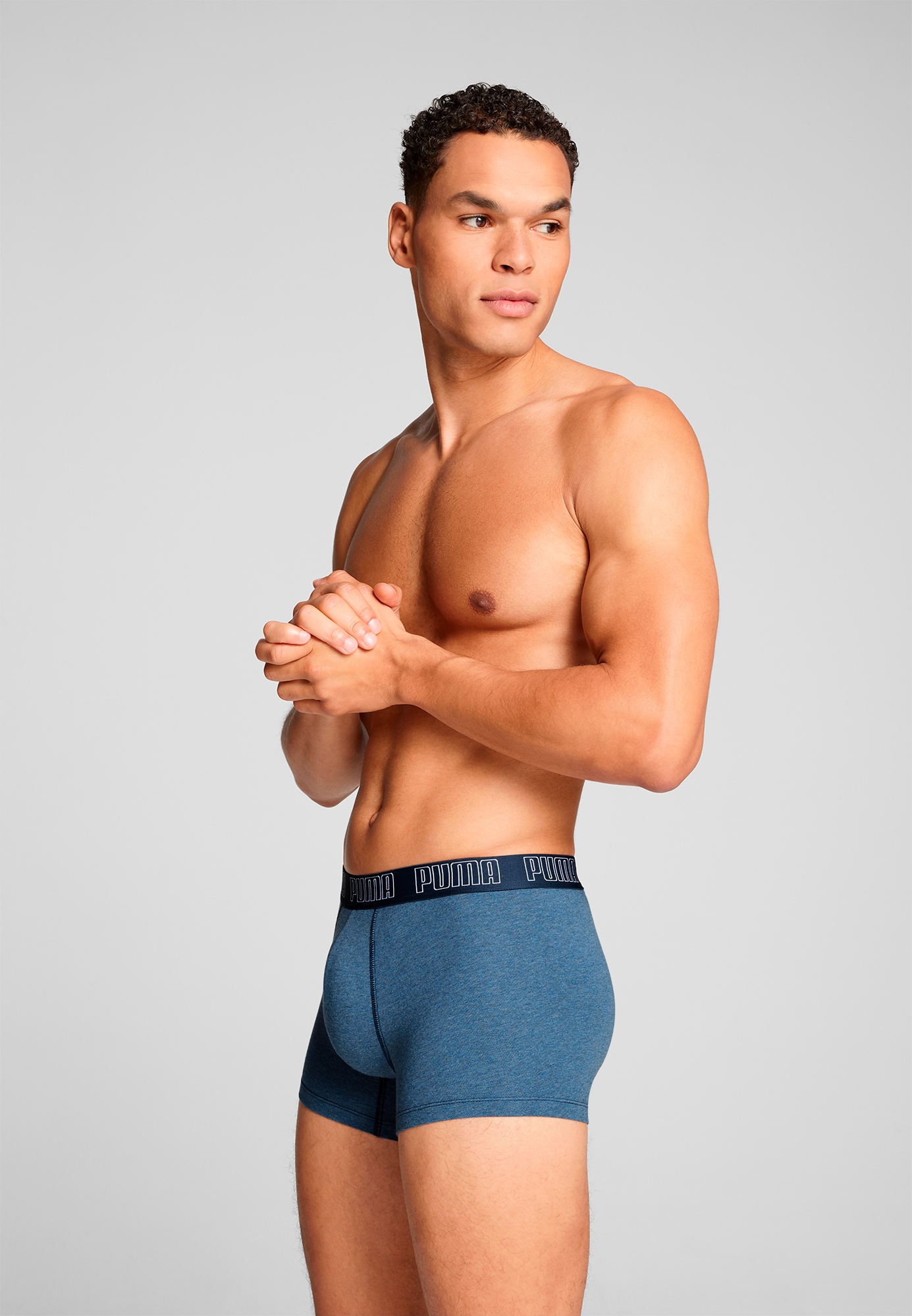 PUMA Boxer 2er Pack,  ohne Eingriff, elastisch