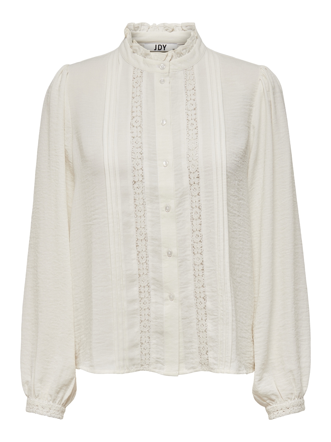 JDY Rüschenbluse »JDYELLIS L/S LACE SHIRT WVN NOOS«