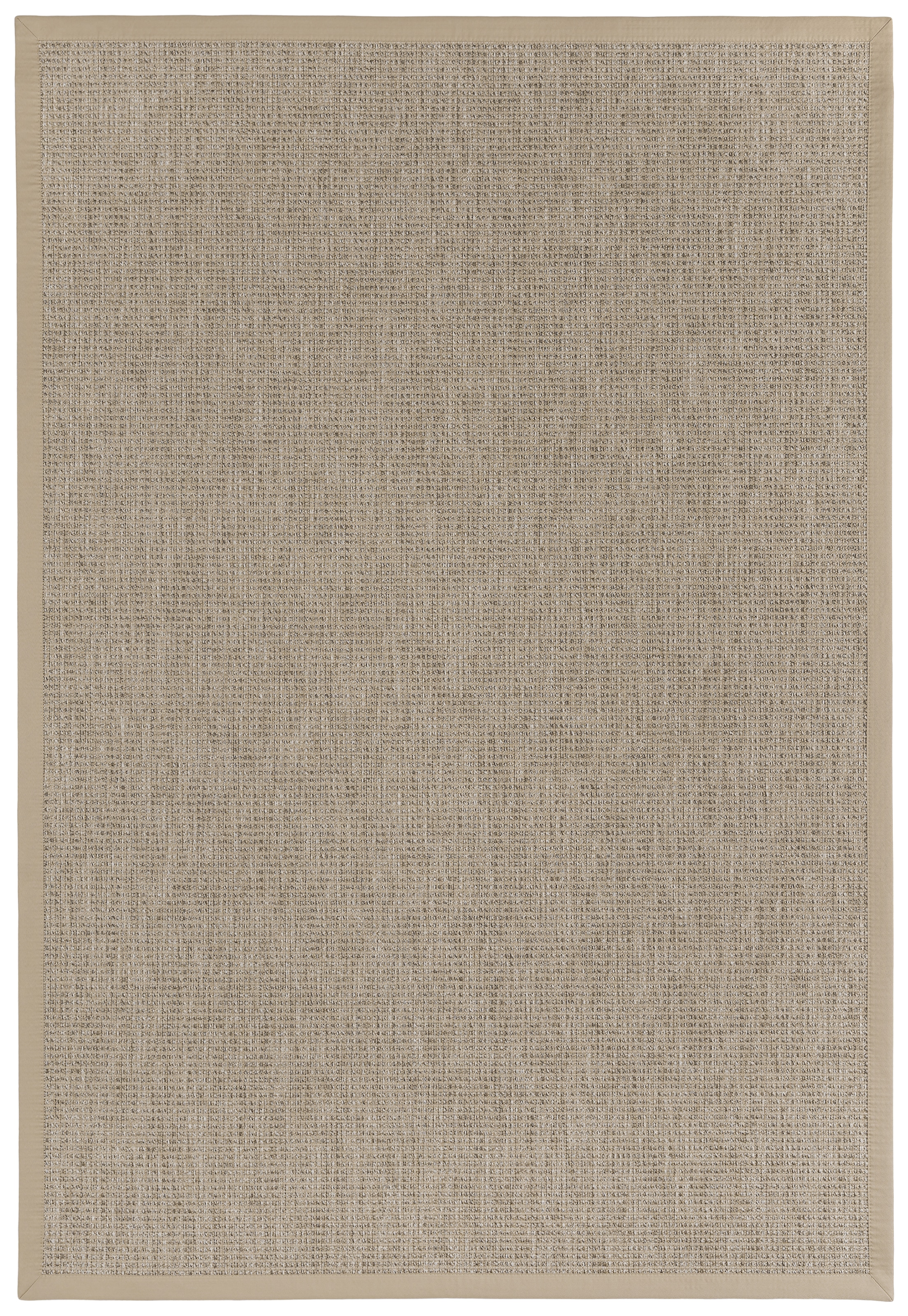Dekowe Teppich »Basic S2 Rustic« rechteckig 10 mm Höhe meliert, Sisaloptik, mit Bordüre, In- und Outdoor geeignet