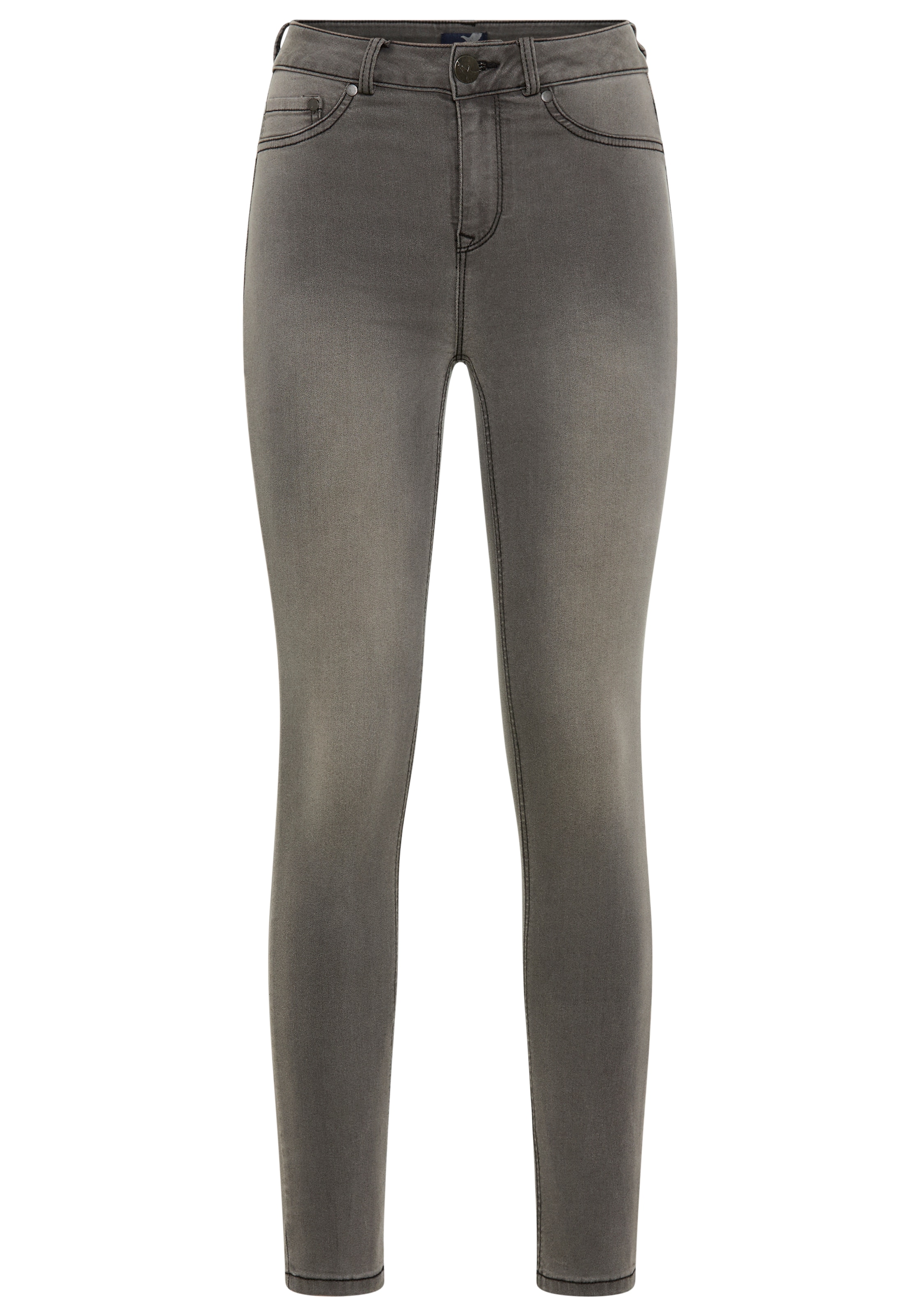 Arizona Skinny-fit-Jeans »Ultra Stretch«, extra-eng geschnittene Beinform, modische Used-Waschung