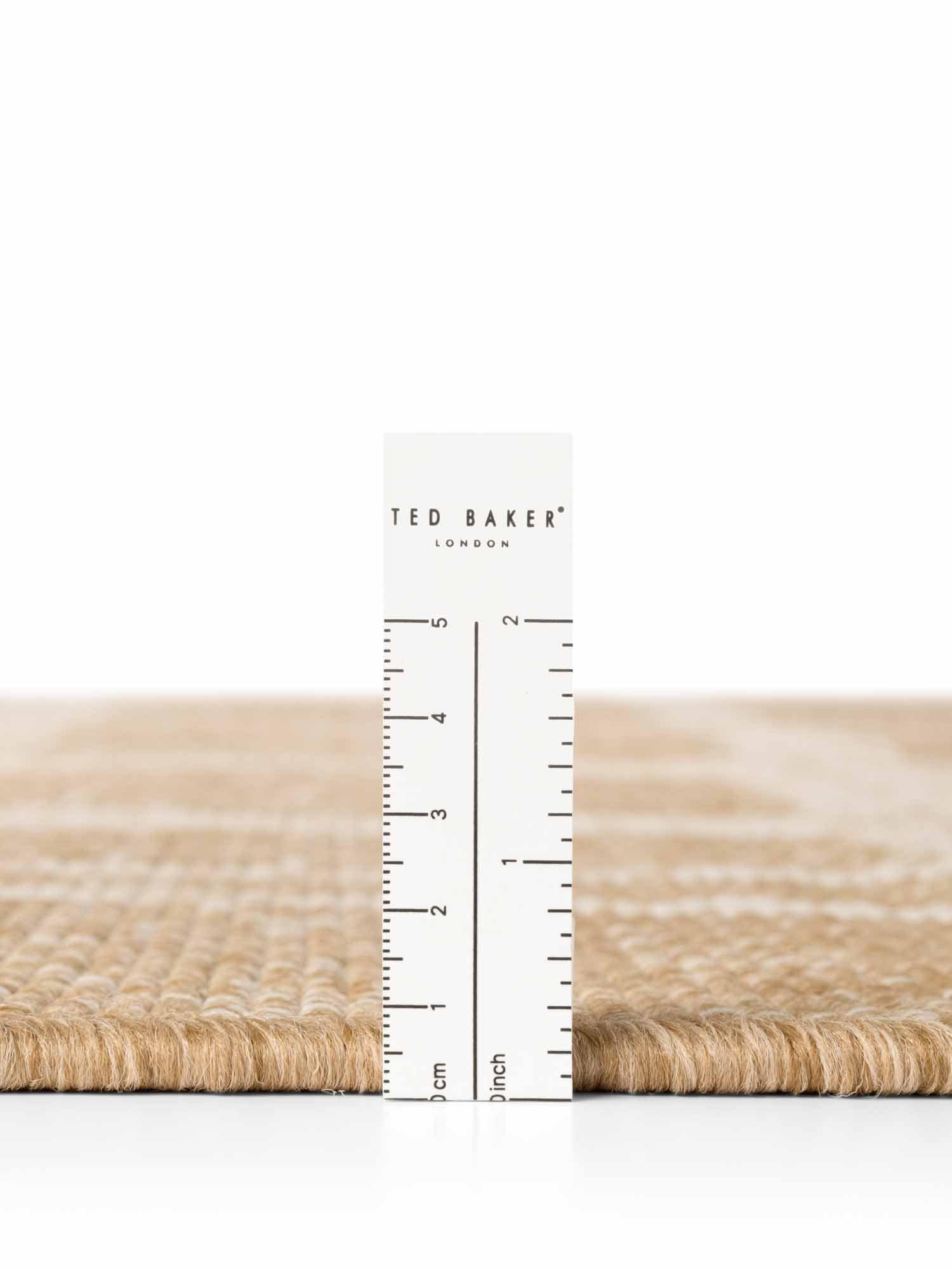 Ted Baker Teppich »Ruskin , Wendeteppich« rechteckig 8 mm Höhe Designteppich, Wetterfest, Pflegeleicht, Modern, Wohnzimmer, Terrasse