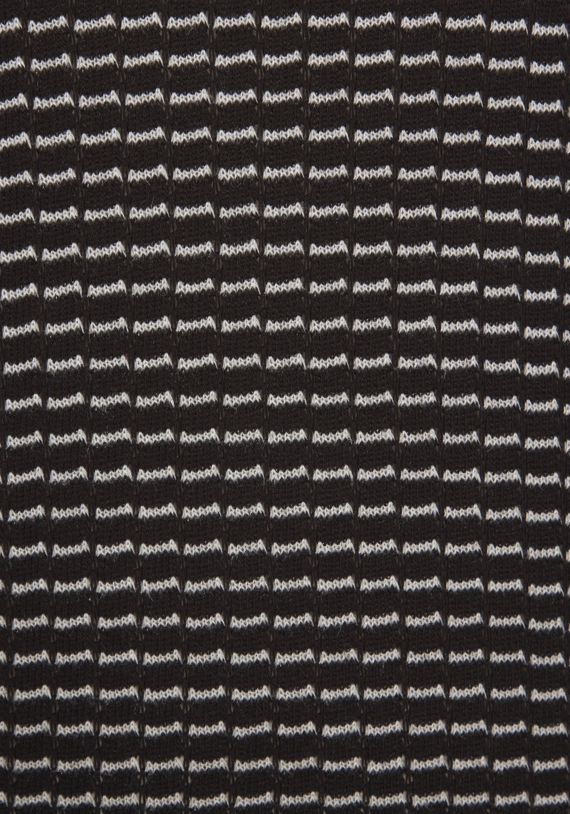 Vivance Langarm-Poloshirt »aus strukturierter Strickqualität«, schöne Strick-Qualität