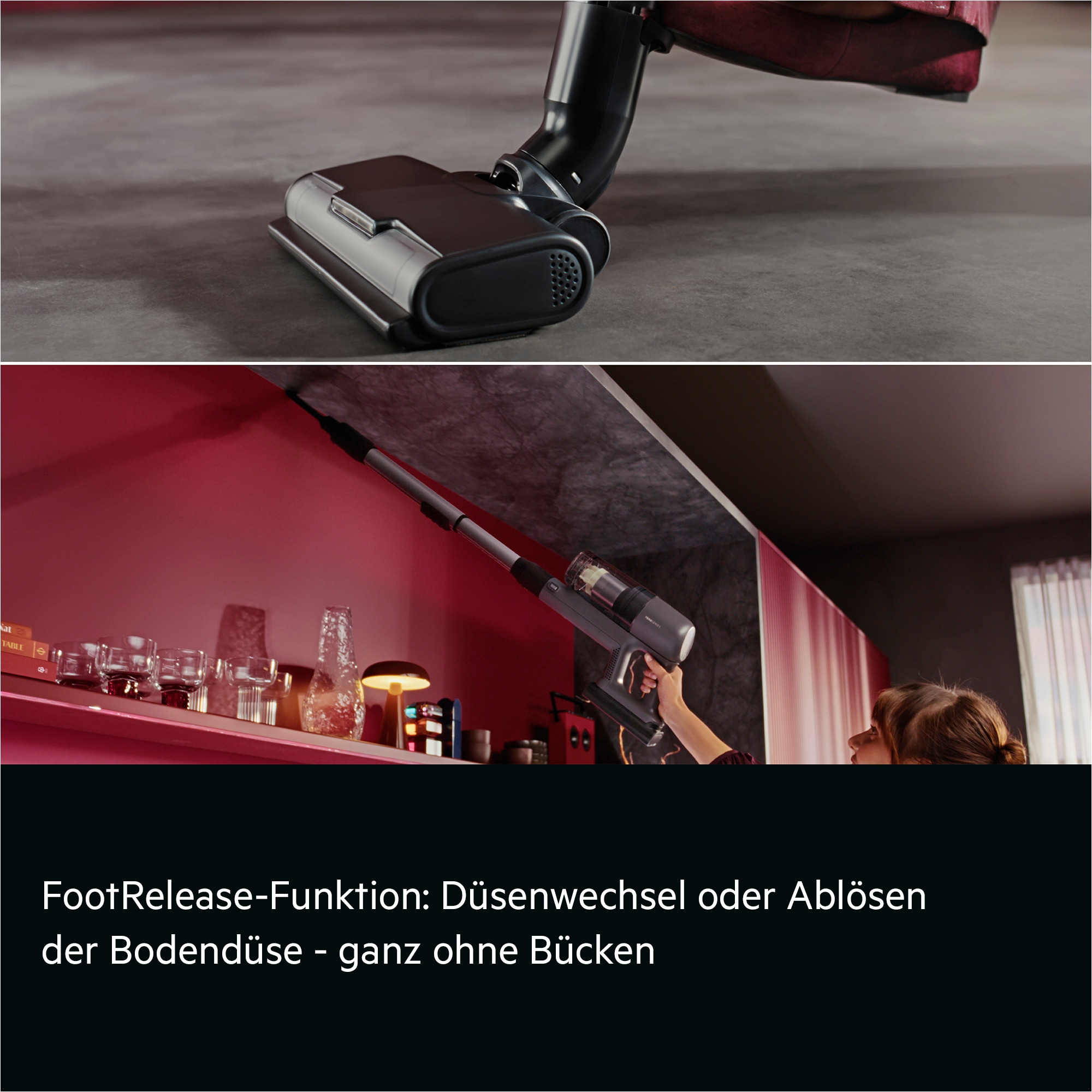 AEG Akku-Hand-und Stielstaubsauger »AP72UB21ES« Leistungsstark-HEPA-Filter; hygienischer All-in-One Station