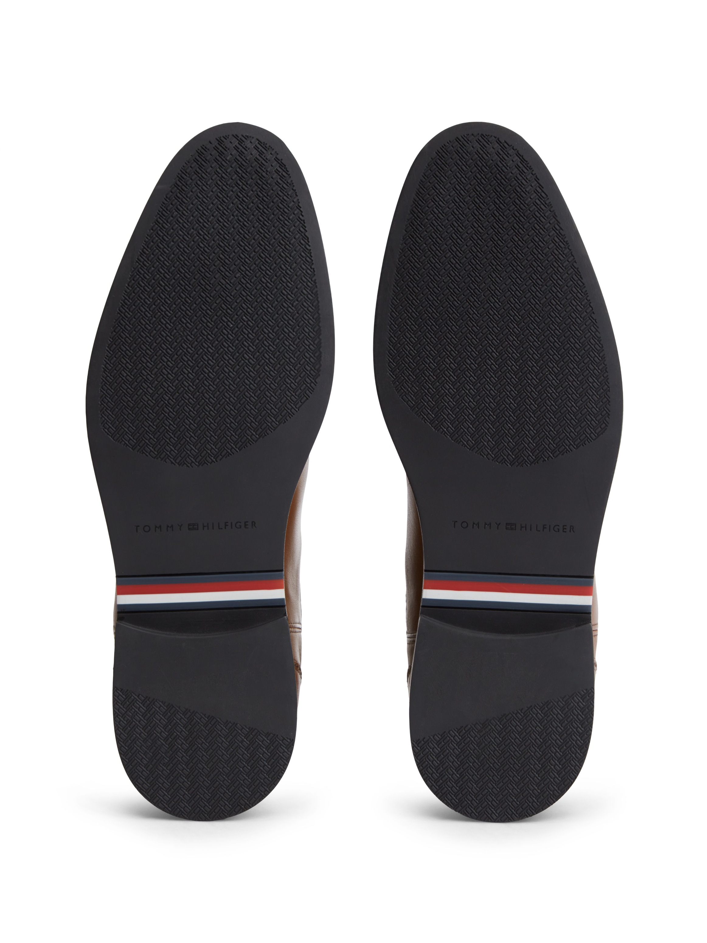 Tommy Hilfiger Chelseaboots »CORPORATE DRESSY LTH CHELSEA«  Stiefelette, Businessboots mit Used Finish