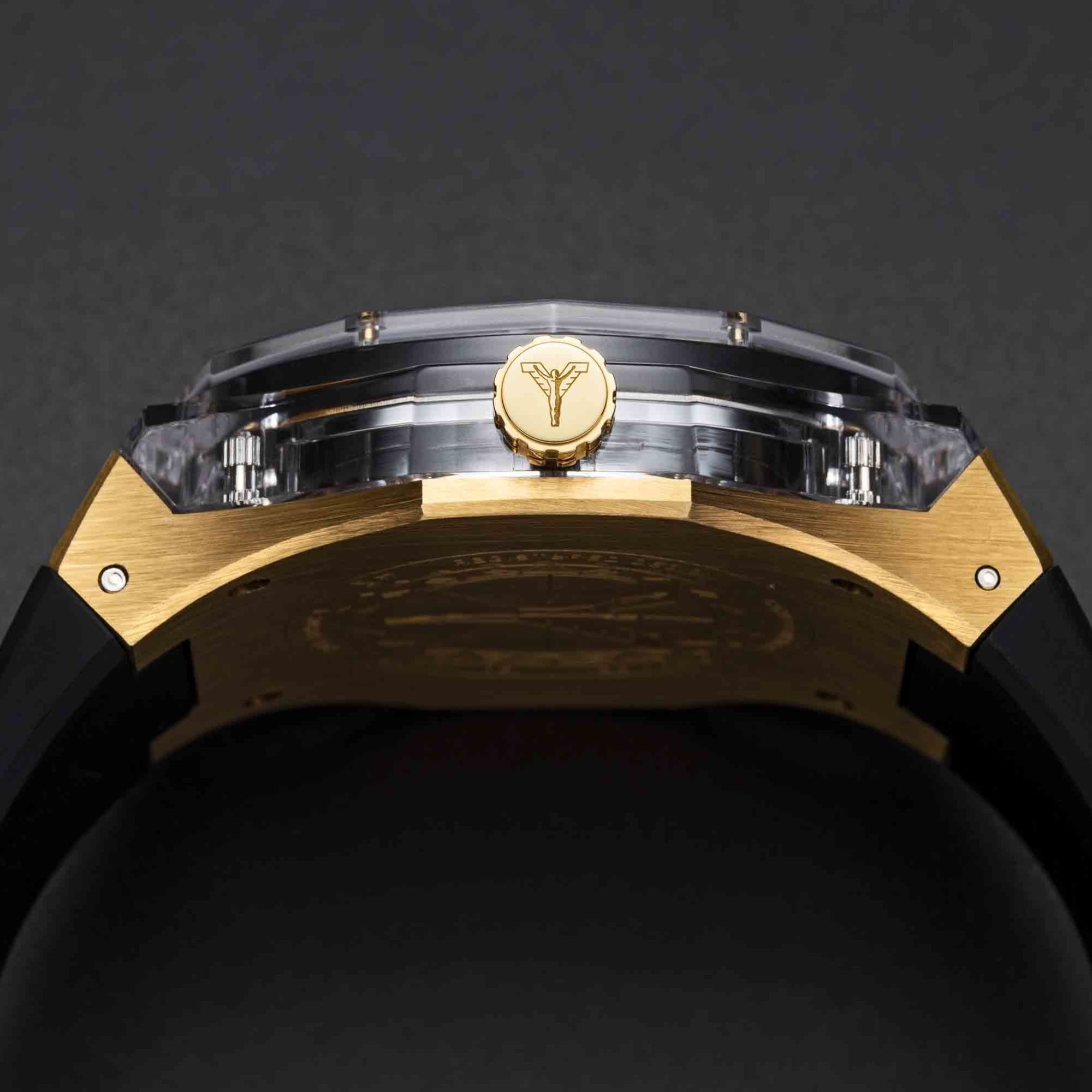 CARLO COLUCCI Quarzuhr »CC502-1« Armbanduhr, Herrenuhr, Silikonarmband, analog