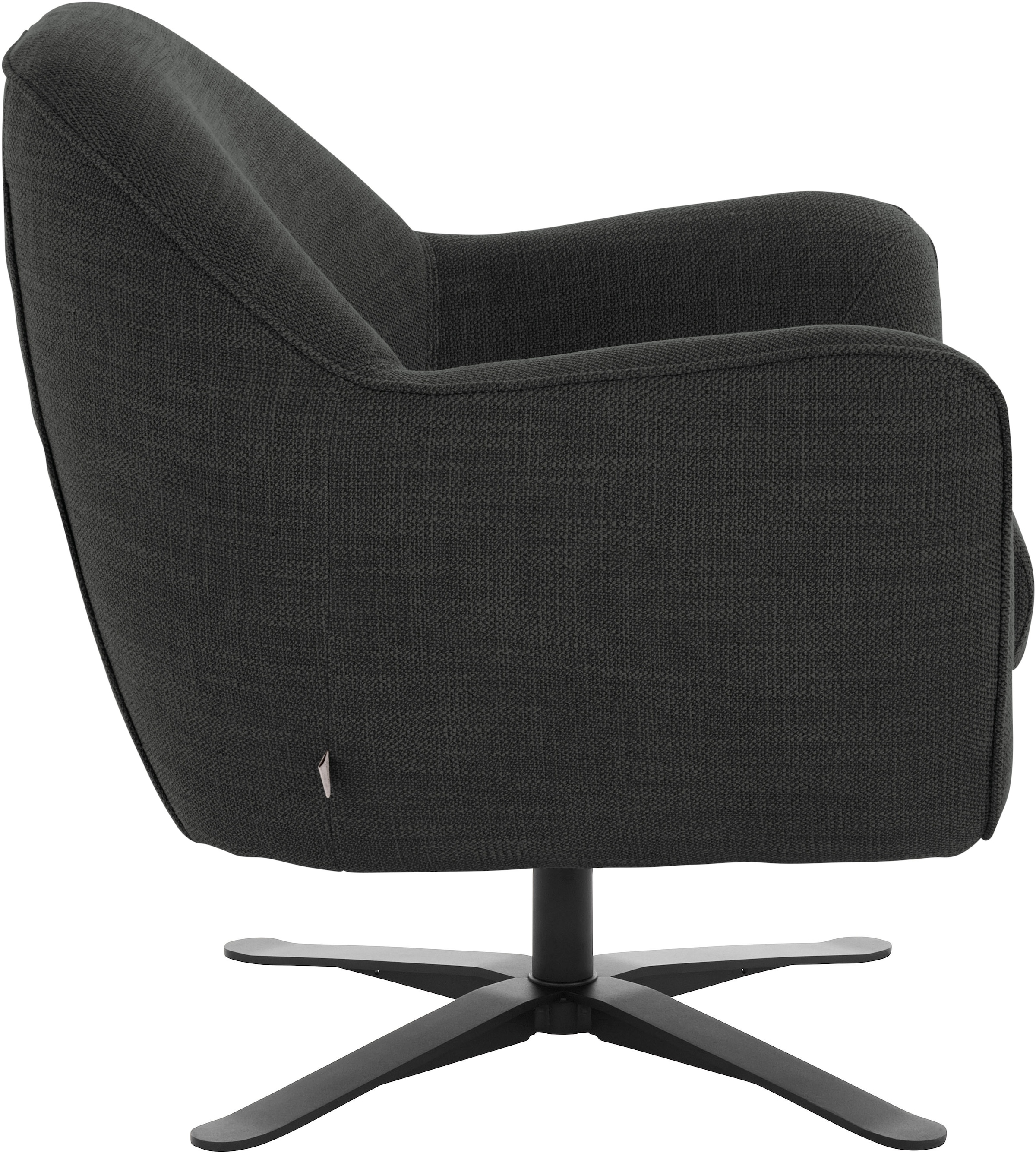 andas Drehsessel »Stavre, Loungesessel«, in moderner Optik, mit elegantem Drehfuß