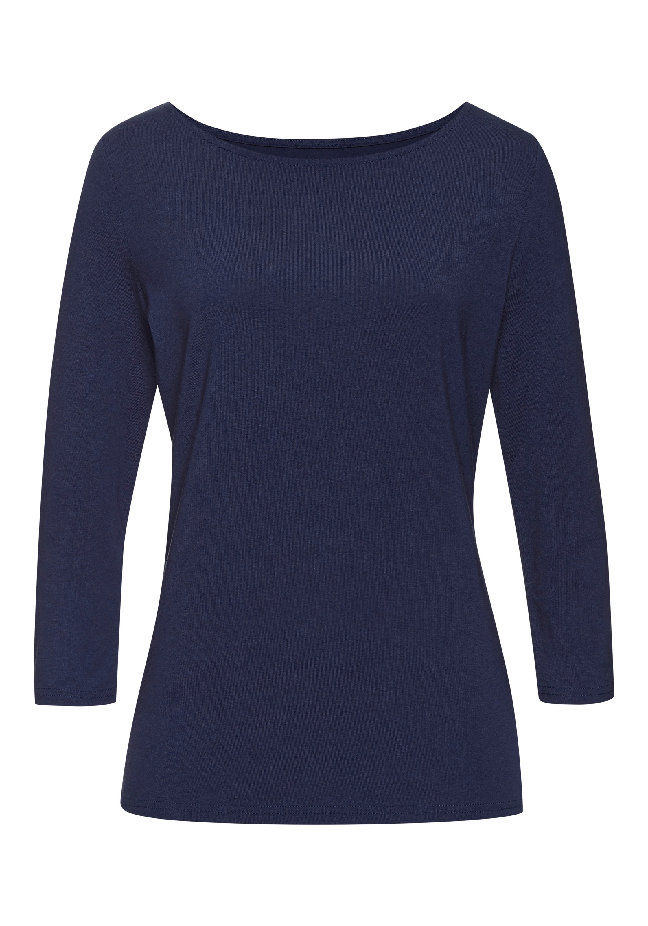 LASCANA 3/4-Arm-Shirt, (2er-Pack), aus elastischer Baumwoll-Modal-Qualität