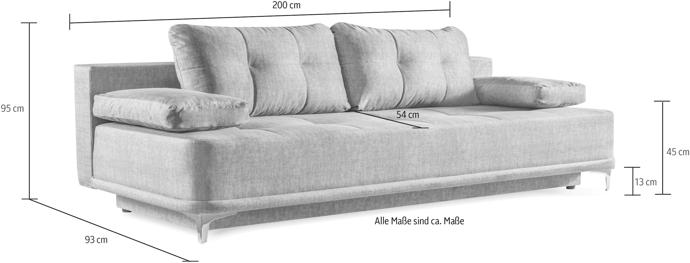 WERK2 Schlafsofa, 2-Sitzer Sofa & bei online UNIVERSAL Schlafcouch
