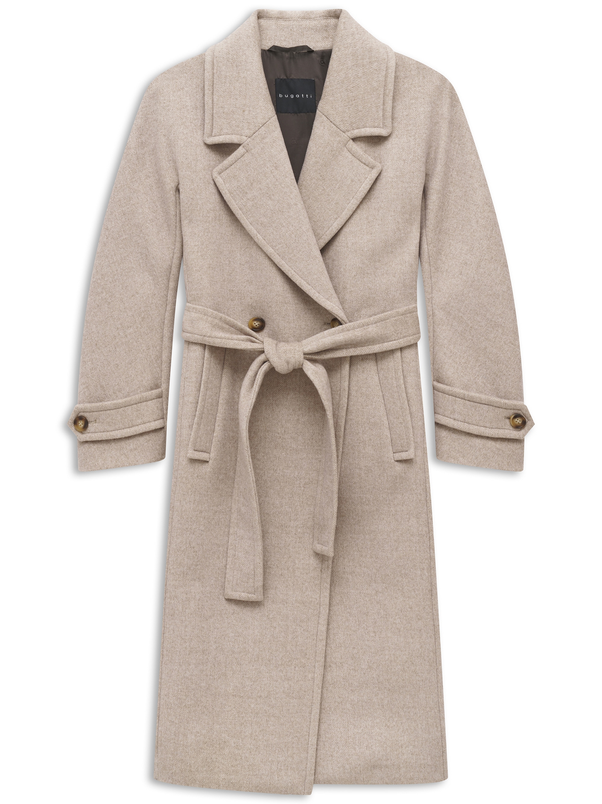 bugatti Kurzmantel »Regular Fit« Regular Fit Oversized Trench Wollmix