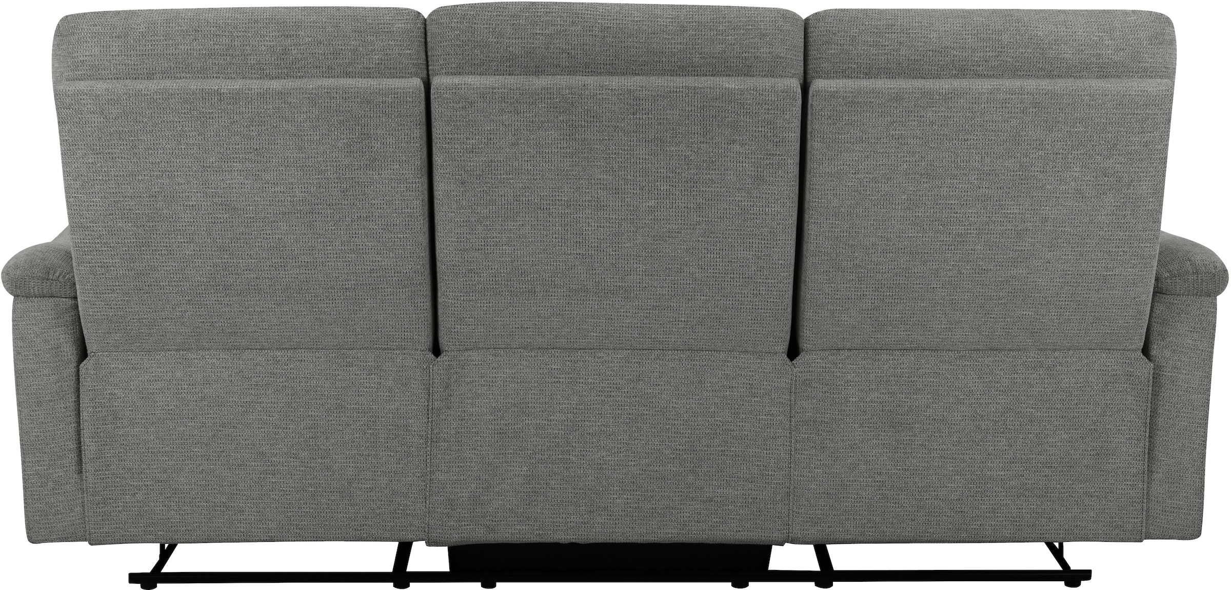 Home affaire 3-Sitzer »ODILON manuelle und elektrische Relaxfunktion in 2 Sitzen, Federkern,«, 105°-150° Relax- und Liegeposition, Federkernpolsterung