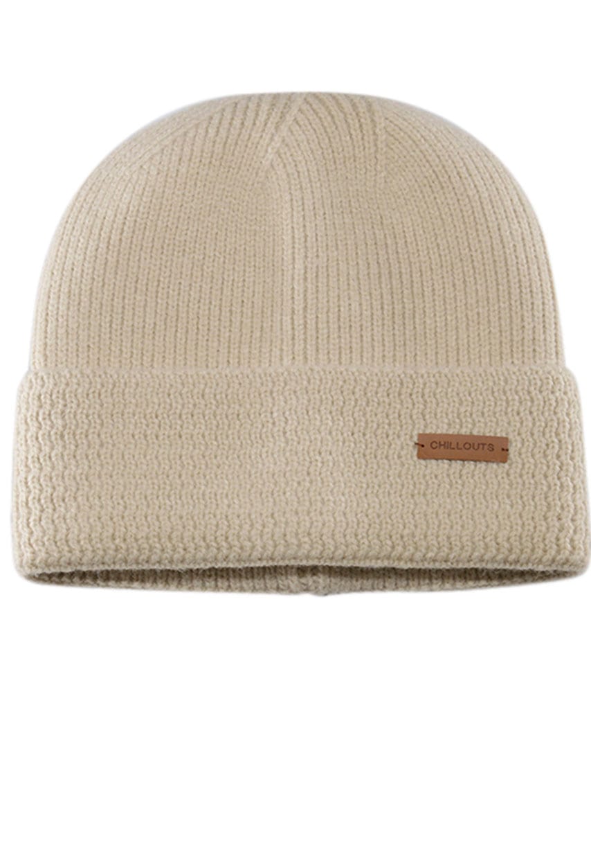 chillouts Beanie »Heike Hat«, mit modischem Umschlag