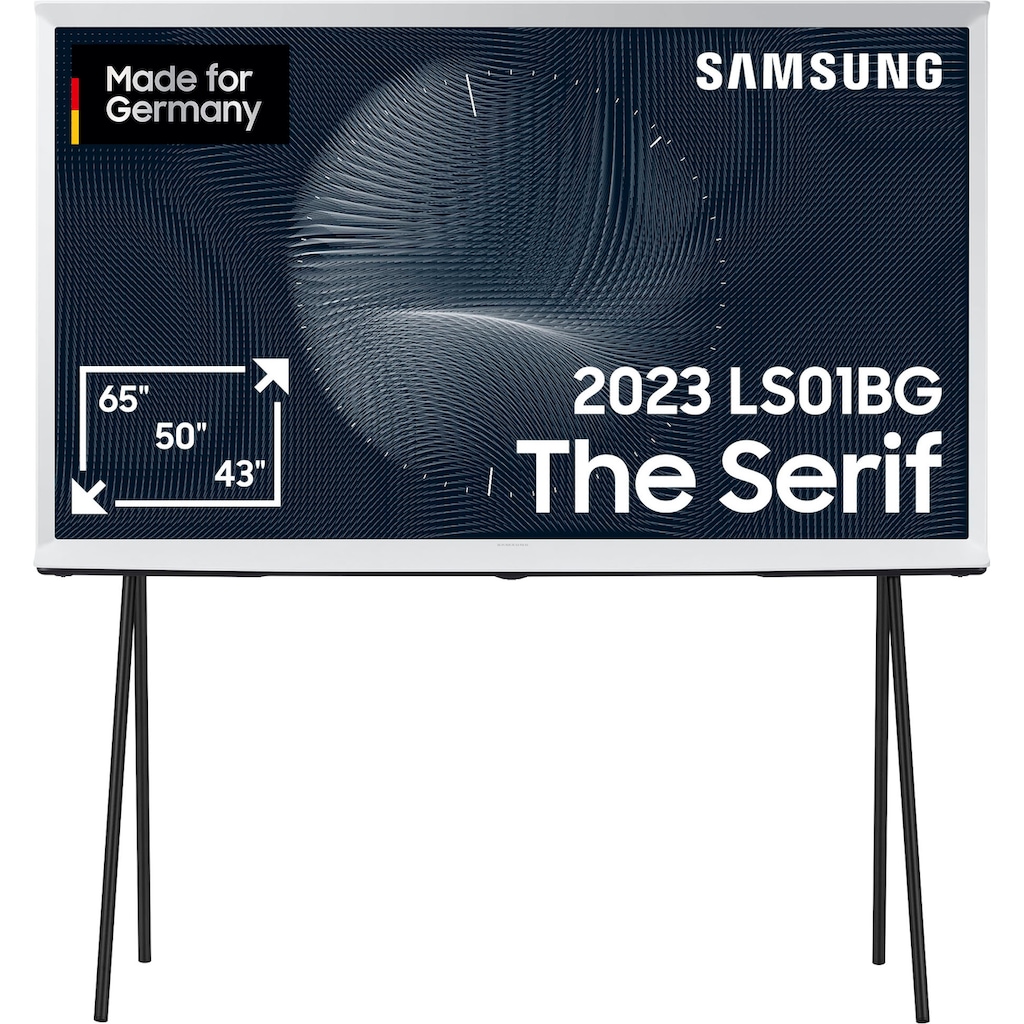 Samsung LED-Fernseher, 138 cm/55 Zoll, Smart-TV-Google TV, Mattes Display, QLED-Bildqualität, Abnehmbare Standfüße