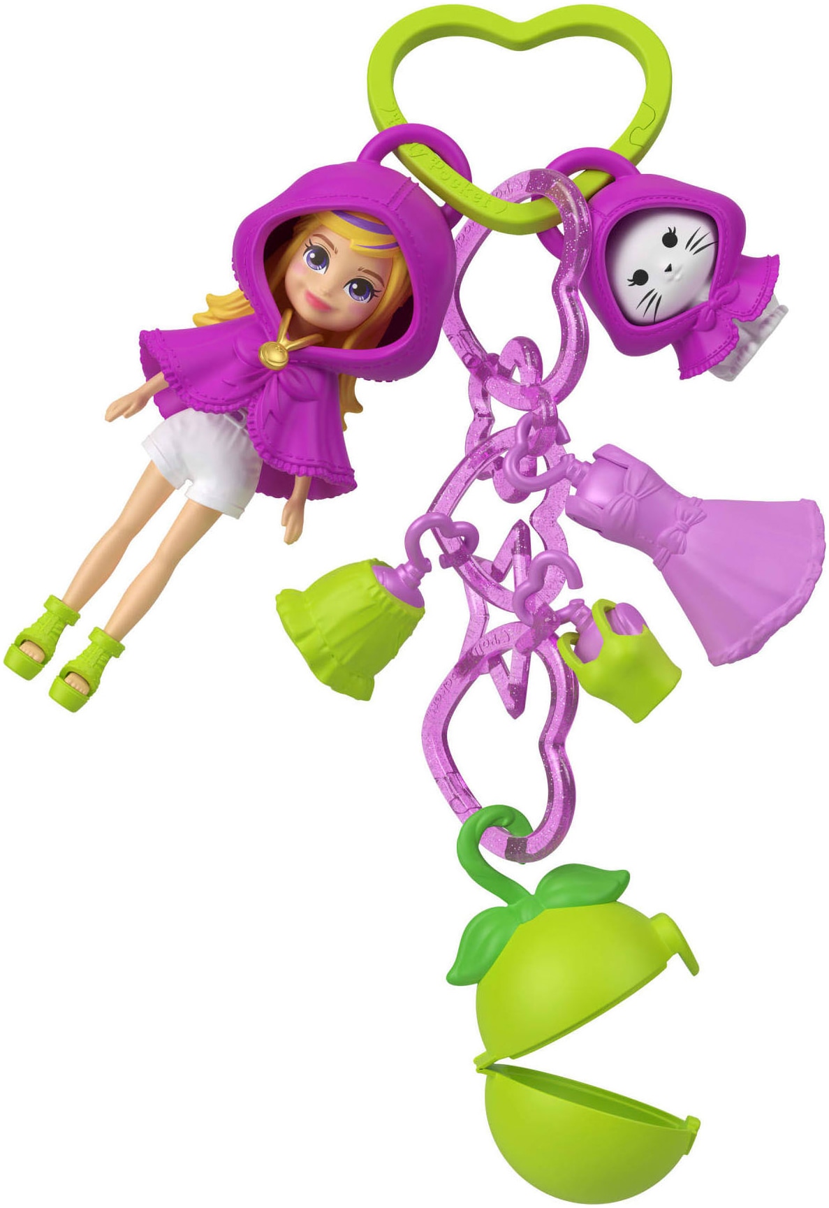 Polly Pocket Spielwelt »Anhänger« Lieferung erfolgt sortiert - Abbildungen dienen als Beispiele