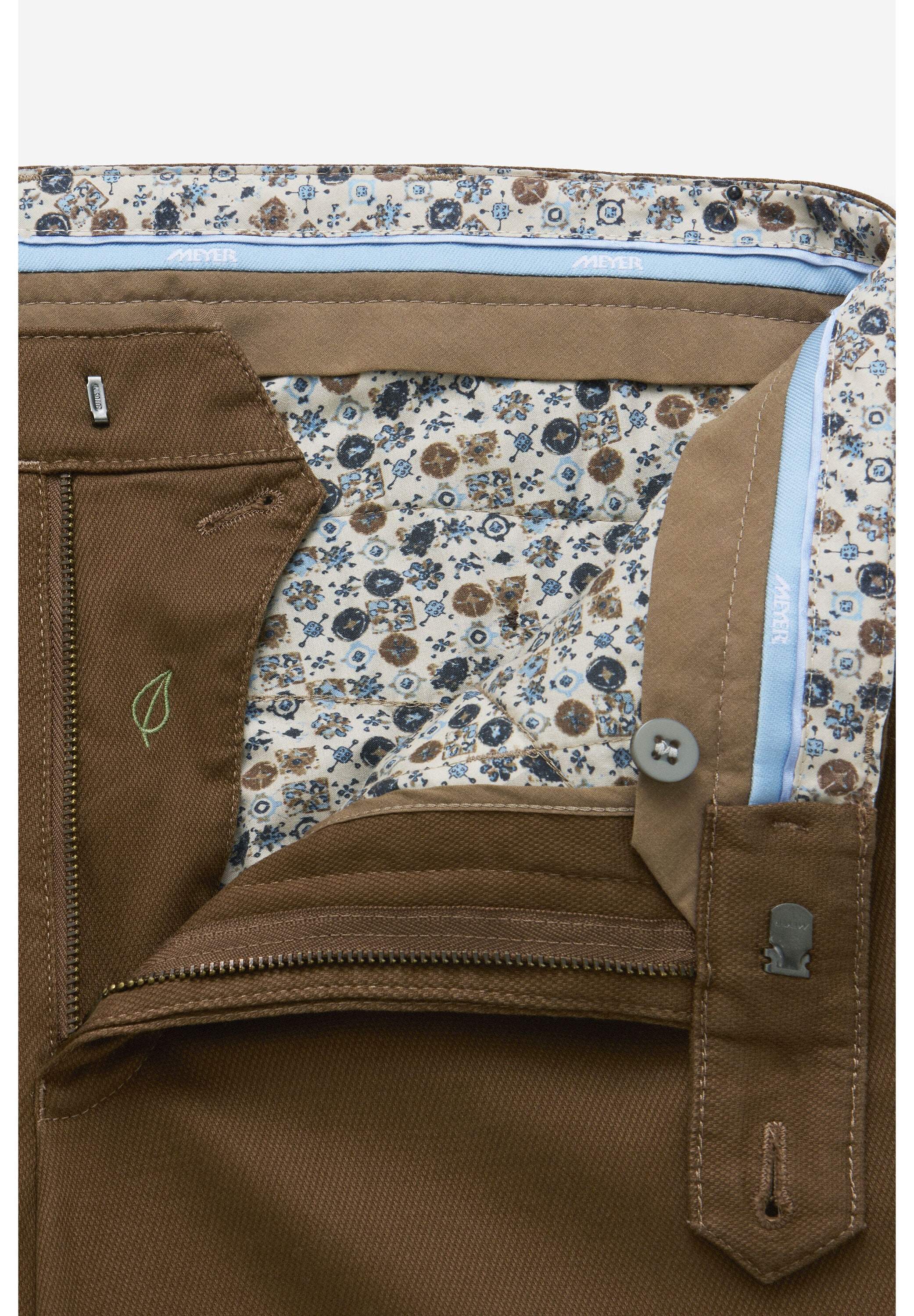 MEYER Chinohose »Chicago 2-5627«  im Canvas Look