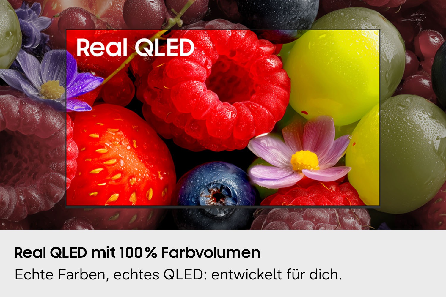 Samsung QLED-Fernseher »GQ85QN70HAU« 214 cm/85 ″ Smart-TV Real QLED, Quantum-Mini-LEDs, Gaming Hub mit 144 Hz, Adaptive Sound+