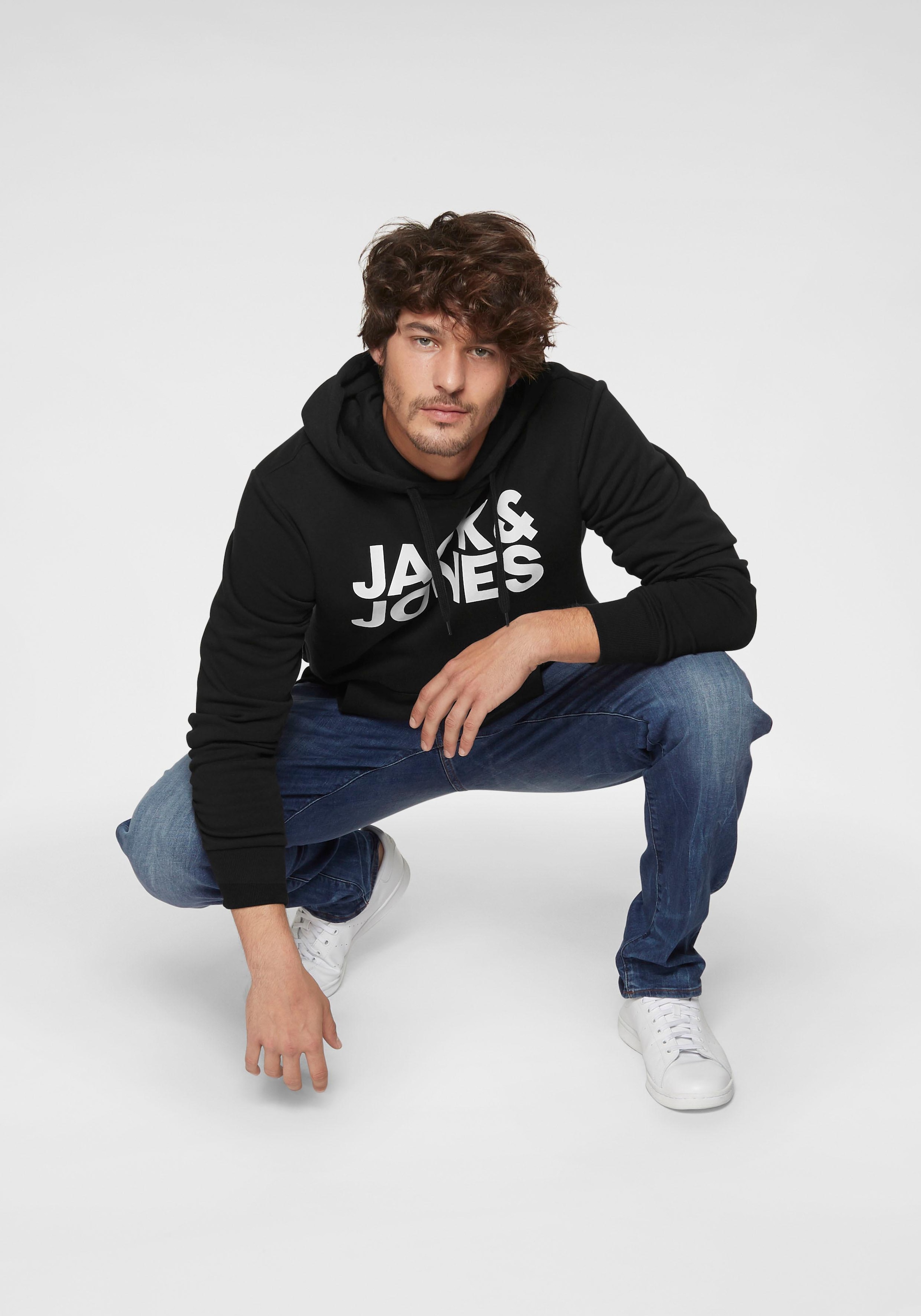 Jack & Jones Kapuzensweatshirt »CORP Logo Hoodie«, mit Logoprint