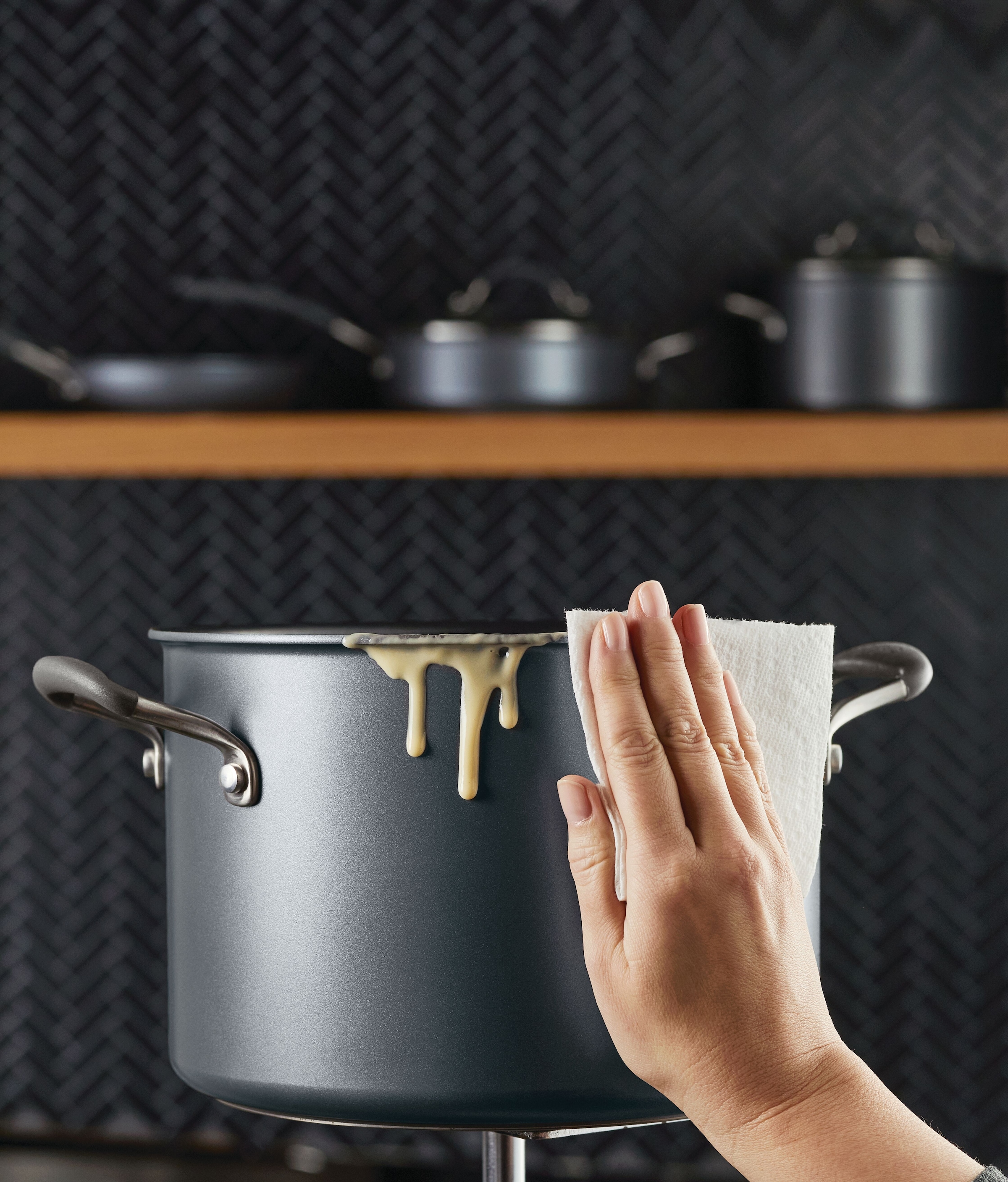 Circulon Kochtopf »Circulon A1 Kochtopf, 24 cm, 7,6 Liter« 1 Stk. tlg. Aluminium | Edelstahl