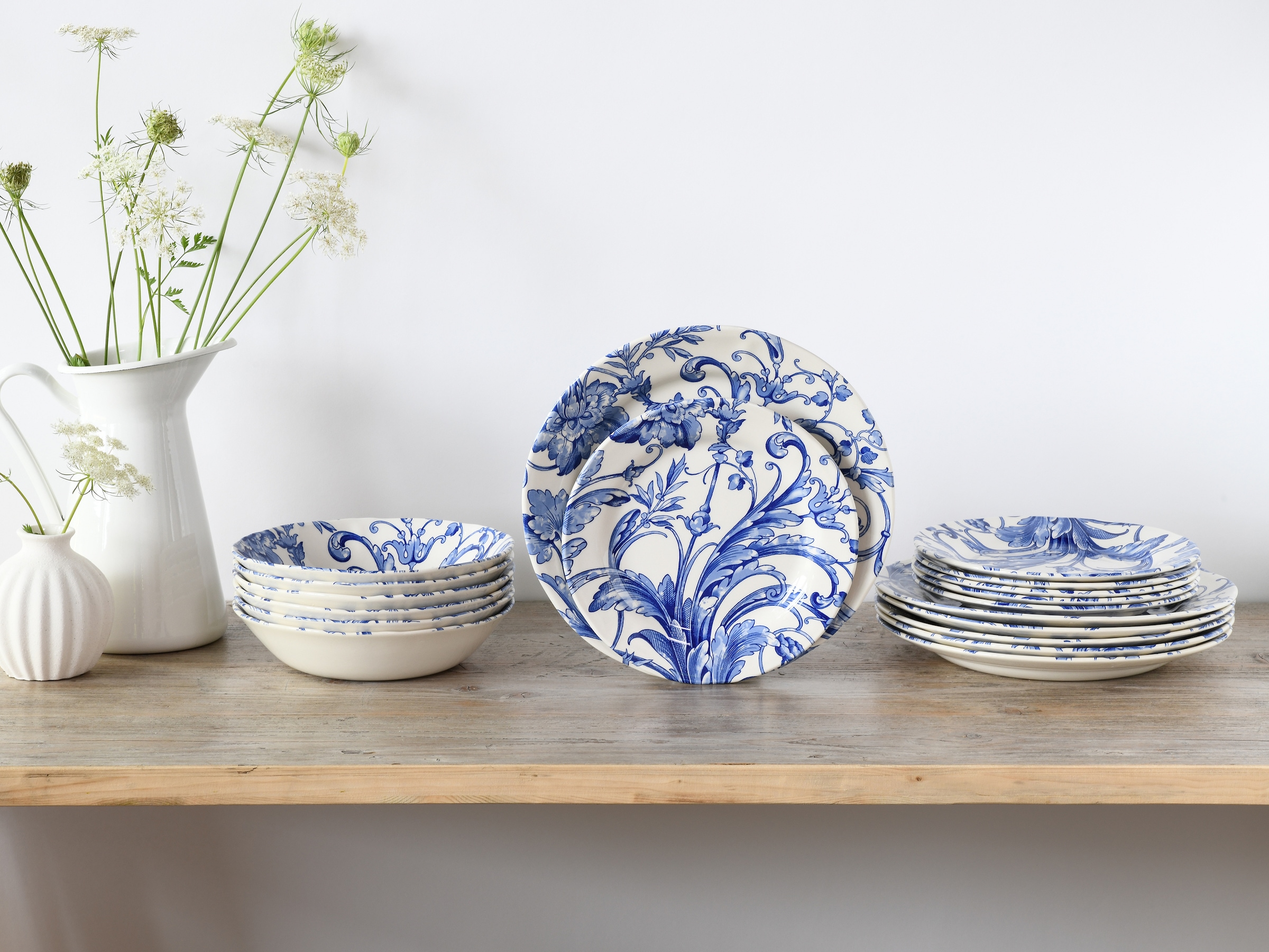 CreaTable Teller-Set »Venecia, Tellerset 18-tlg« Traditionell, Nostalgie