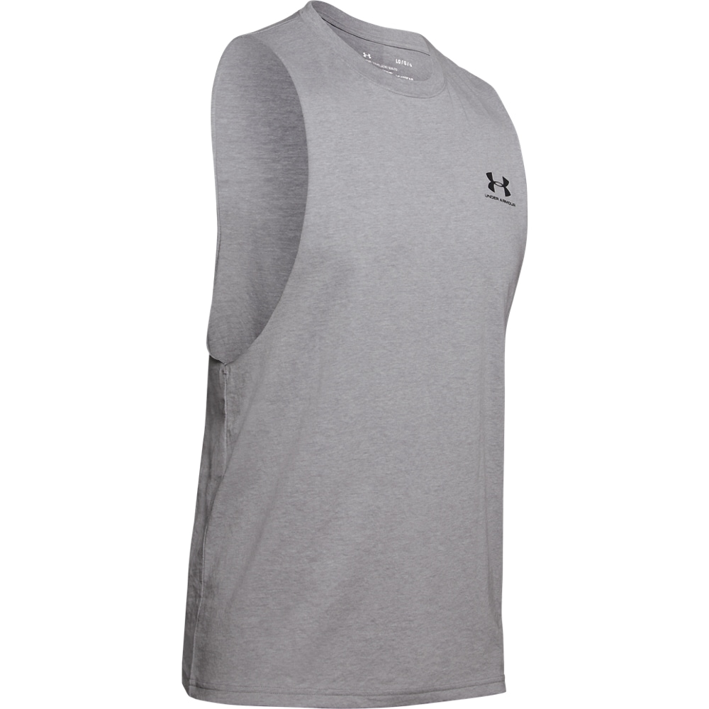 Under Armour® Trainingstop »UA LEFT CHEST CUT OFF TANK« sportliche Schnittform, für Trainingseinheiten, leichtes Design