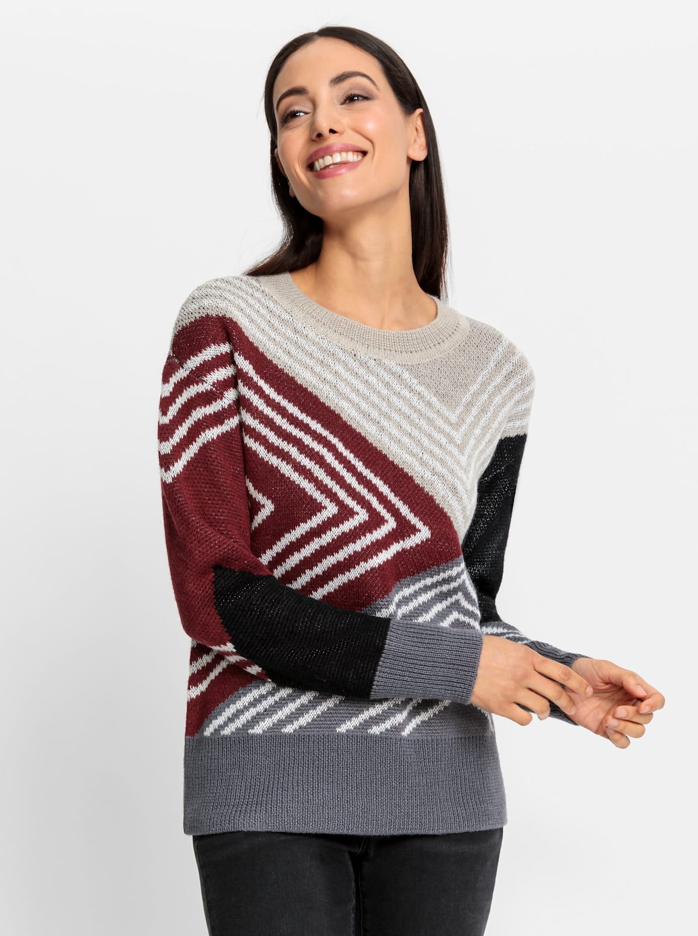 heine Jacquardpullover »Pullover«