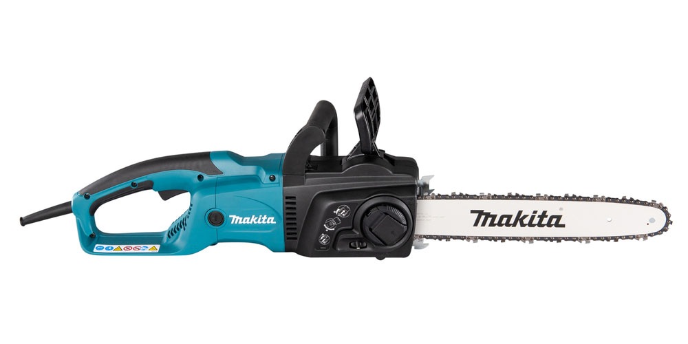 Makita Elektro-Kettensäge »»UC3551AK« 2.000 W, 14 m/s, 35 cm« leistungsfähig,werkzeuglose Kettenspannung +Ketten-und Schienenwechsel