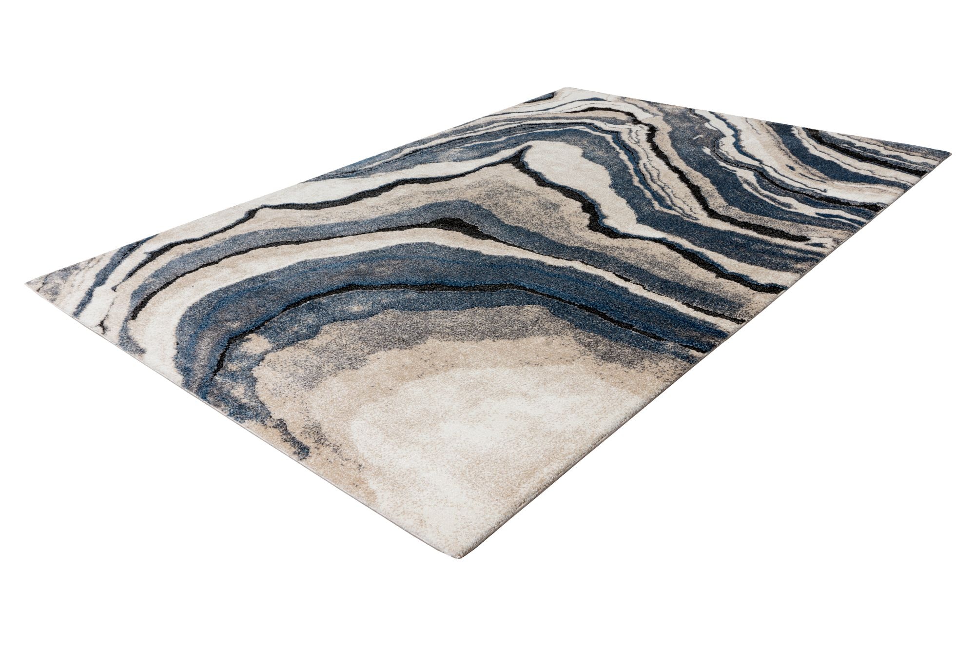 Kayoom Teppich »Firenze 486« rechteckig 22 mm Höhe Kurzflor, Modernes Muster, Fußbodenheizungsgeeignet, Wohnzimmer