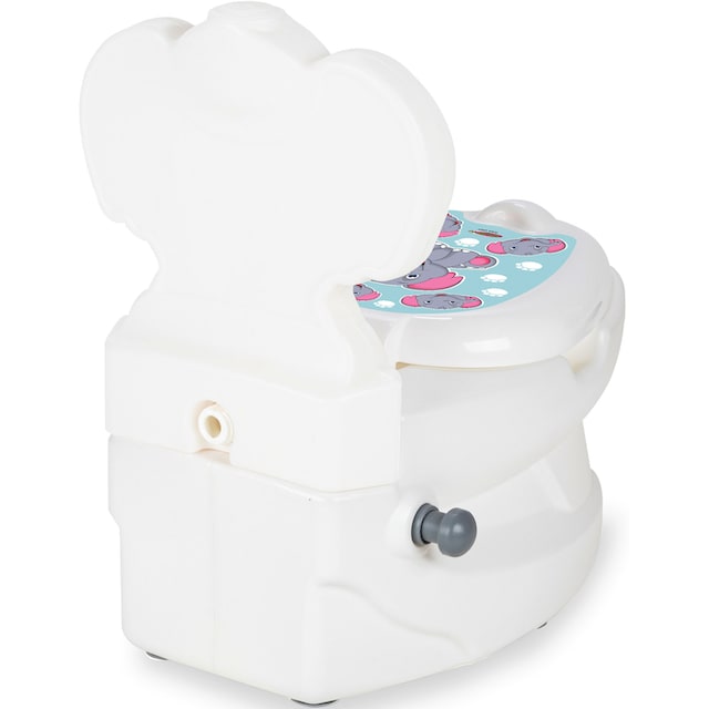Jamara Toilettentrainer »Meine kleine Toilette, Elefant«, mit Spülsound und  Toilettenpapierhalter bei