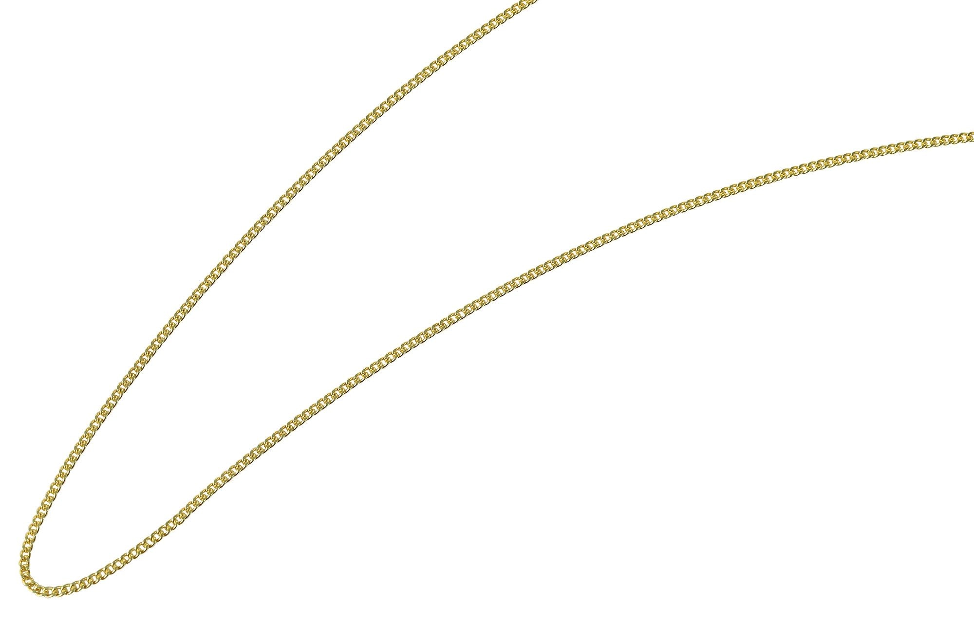 Adelia´s Panzerkette »Damen Halskette ¿ Panzerkette aus 333 Gold 45 cm«