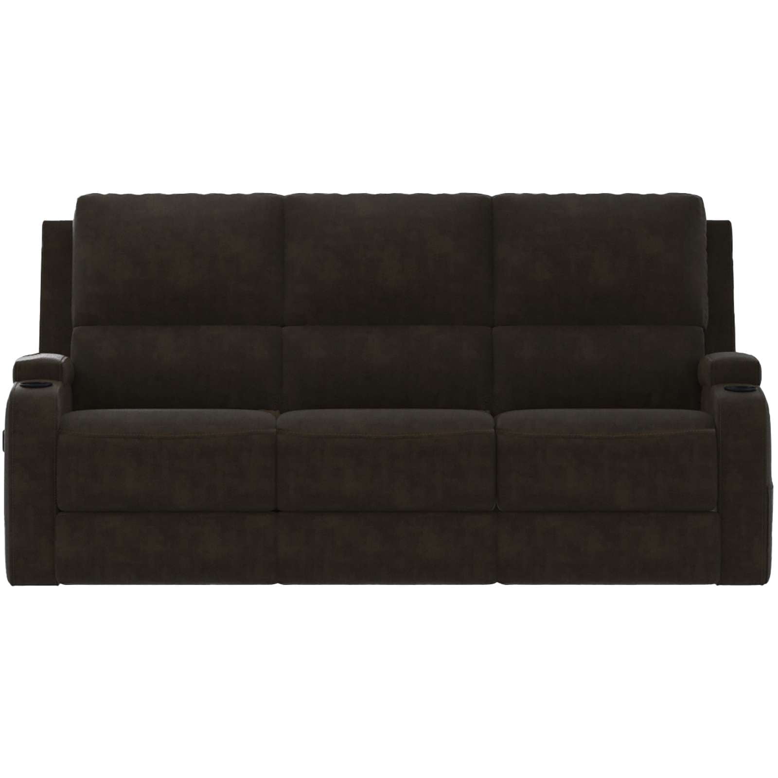 OTTO home 3-Sitzer »NAPORI Microfaser, Multimediasofa, Kinosessel XXL« Kinosofa mit 2 x Relaxfunktion und Getränkehalter
