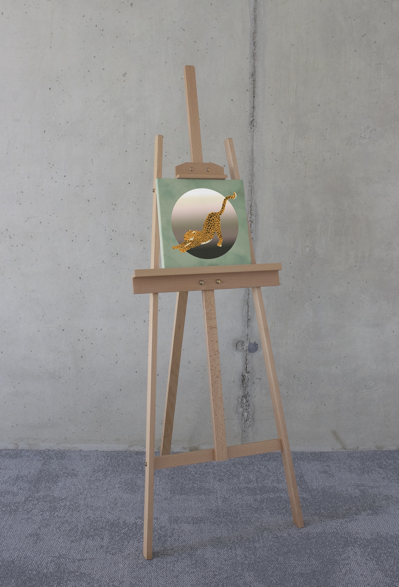 Komar Leinwandbild »Streched - Größe 30 x 30 cm« Natur 1 Stk. tlg. Keilrahmenbild mi Echtholzrahmen