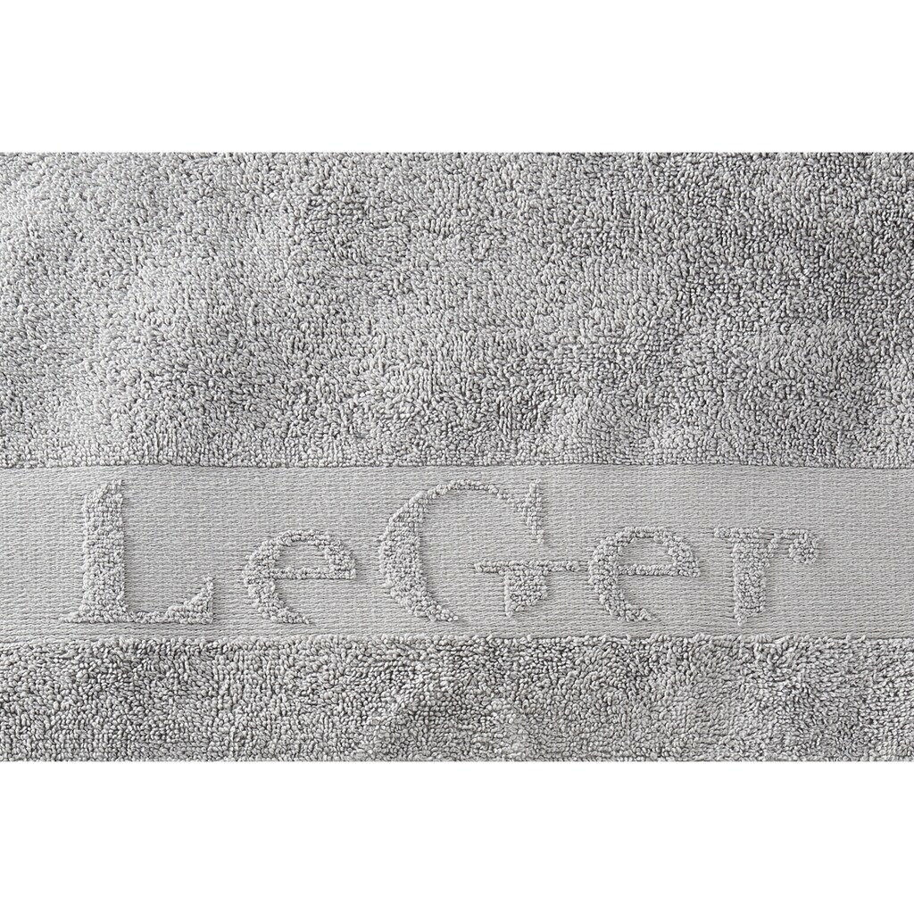 LeGer Home by Lena Gercke Handtuch Set »Anisa«, (5 St., 1 Badetuch (70x140 cm)-2 Handtücher (50x100 cm)-2 Gästetücher (30x50 cm)