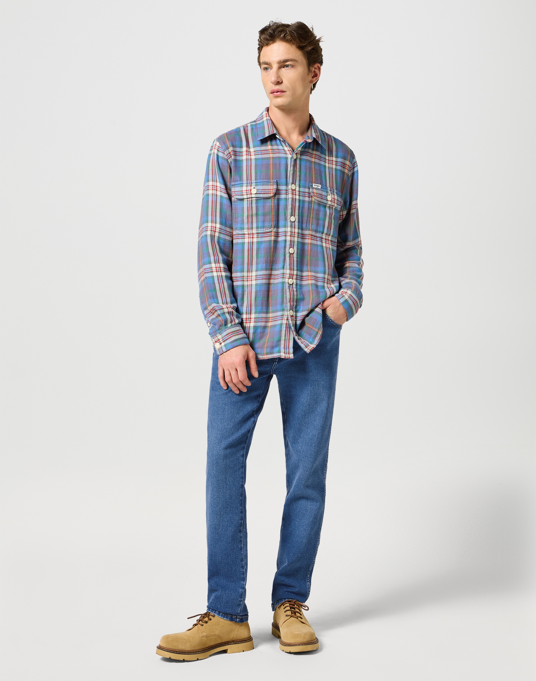 Wrangler 5-Pocket-Jeans »TEXAS SLIM«, epic soft material