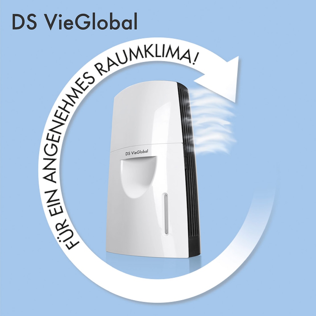 DS VieGlobal Luftbefeuchter »Thermalsole-Verdunster«, 2,5W weiß/grau