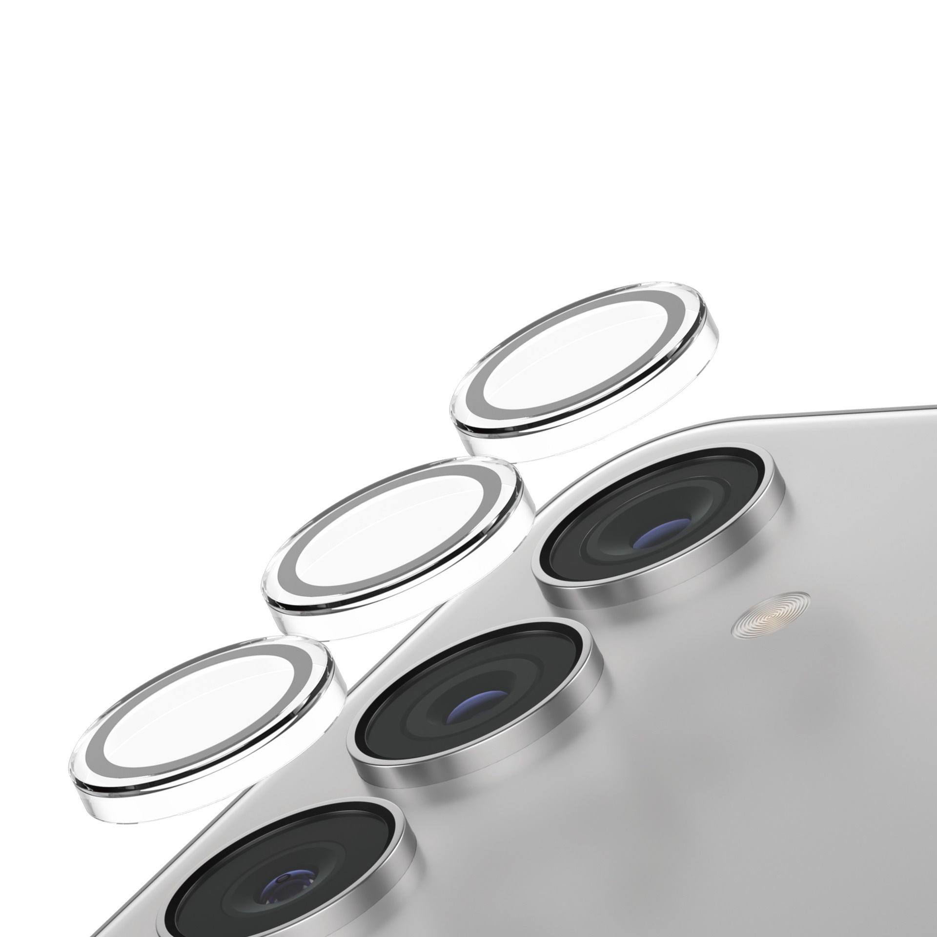 SAFE by PanzerGlass Kameraschutzglas »Camera Lens Protection« für Samsung Galaxy S25 Kameraschutz, Schutzfolie, Schutzglas, kratz- & stoßfest