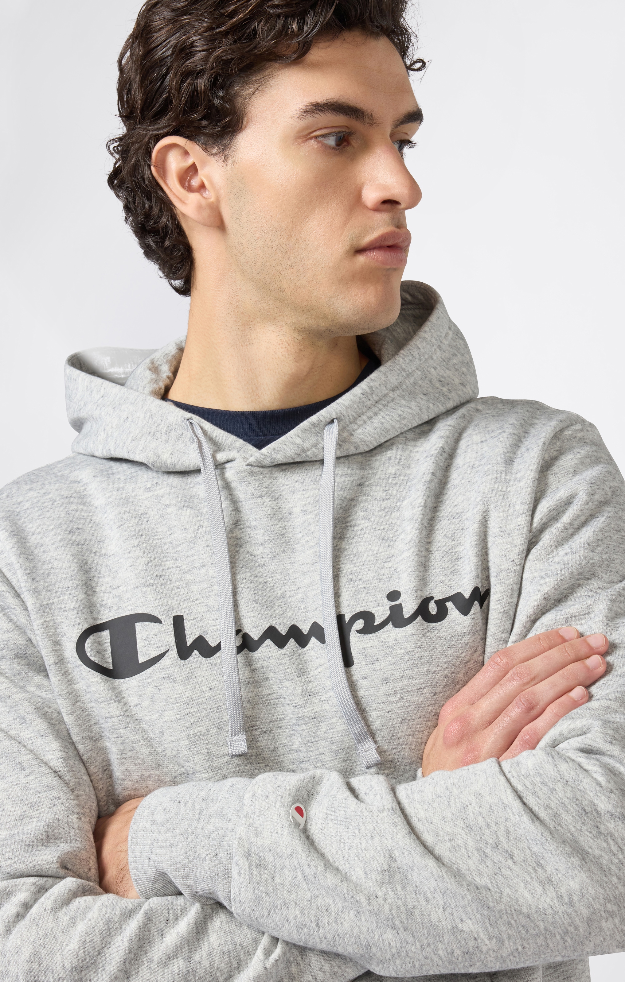 Champion Kapuzensweatshirt »BASICS Fleece Hoodie Large Logo«, 1 Stk.
