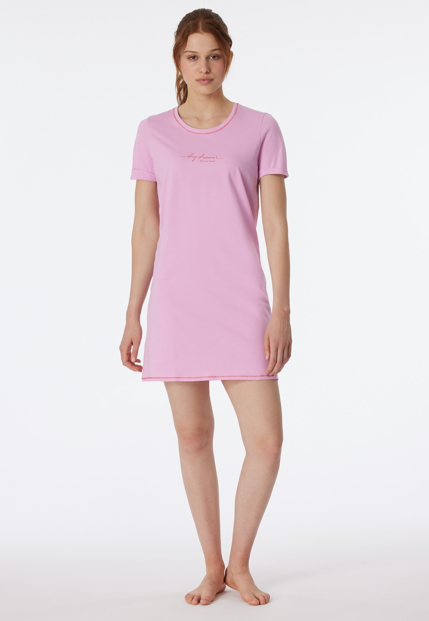 Schiesser Nachthemd »Casual Essentials«, mit Statement-Print