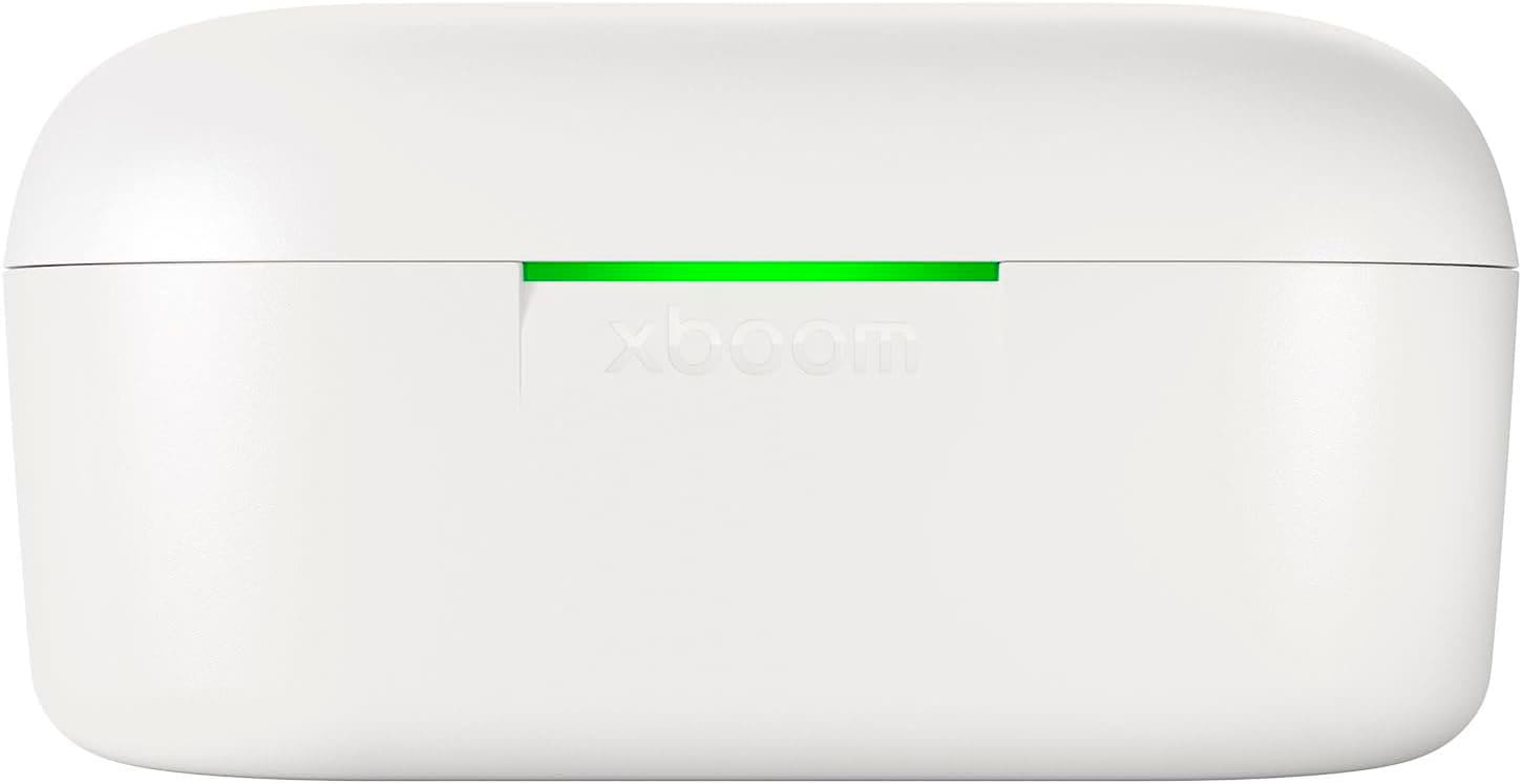 LG wireless In-Ear-Kopfhörer »xboom Buds Plus« Bluetooth Active Noise Cancelling (ANC) | Freisprechfunktion | Sprachsteuerung | UV-Reinigung | integrierte Steuerung für Anrufe und Musik | kompatibel mit Siri