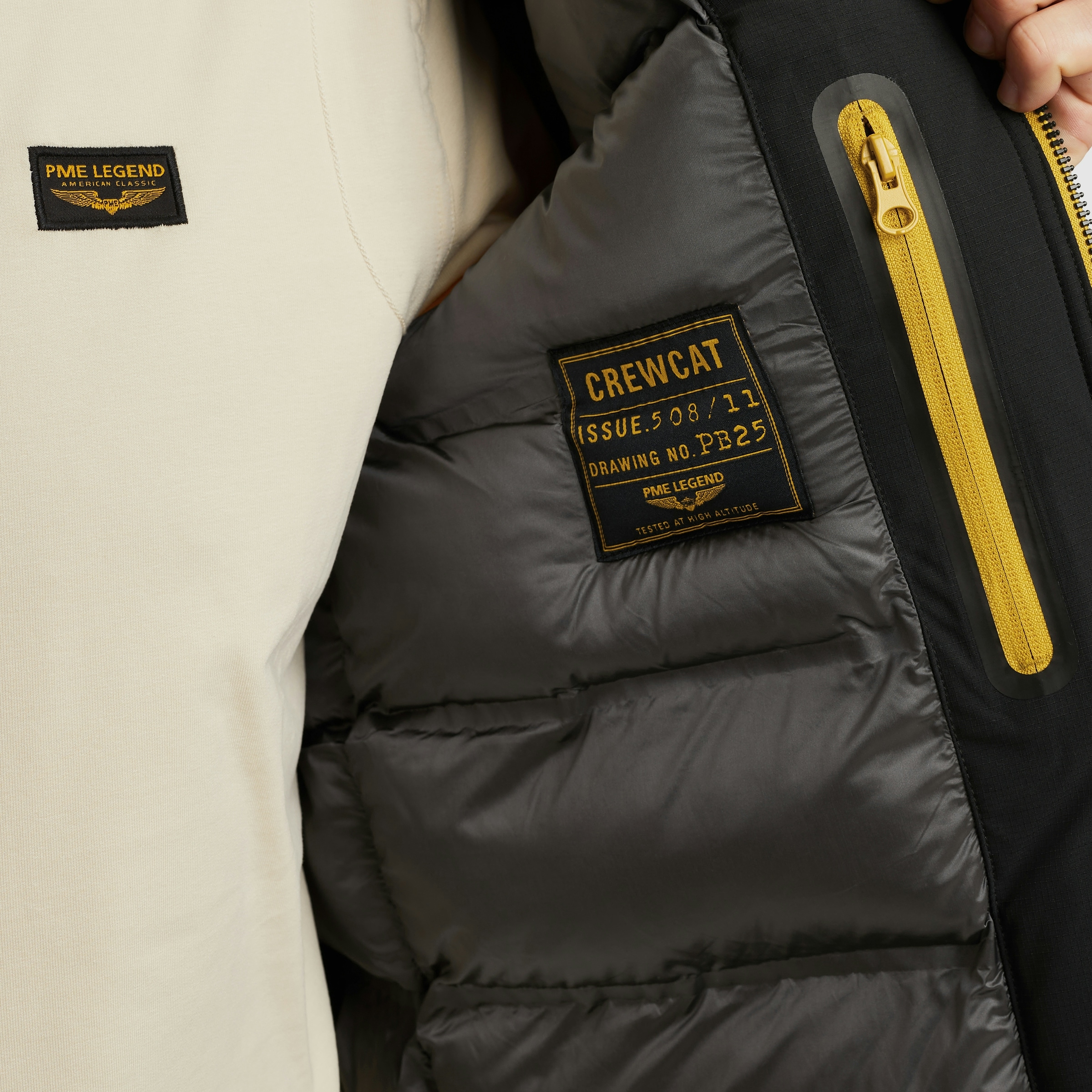 PME LEGEND Steppjacke »CREWCAT« mit Kapuze Wind- und wasserabweisend, wärmende Polyesterfüllung