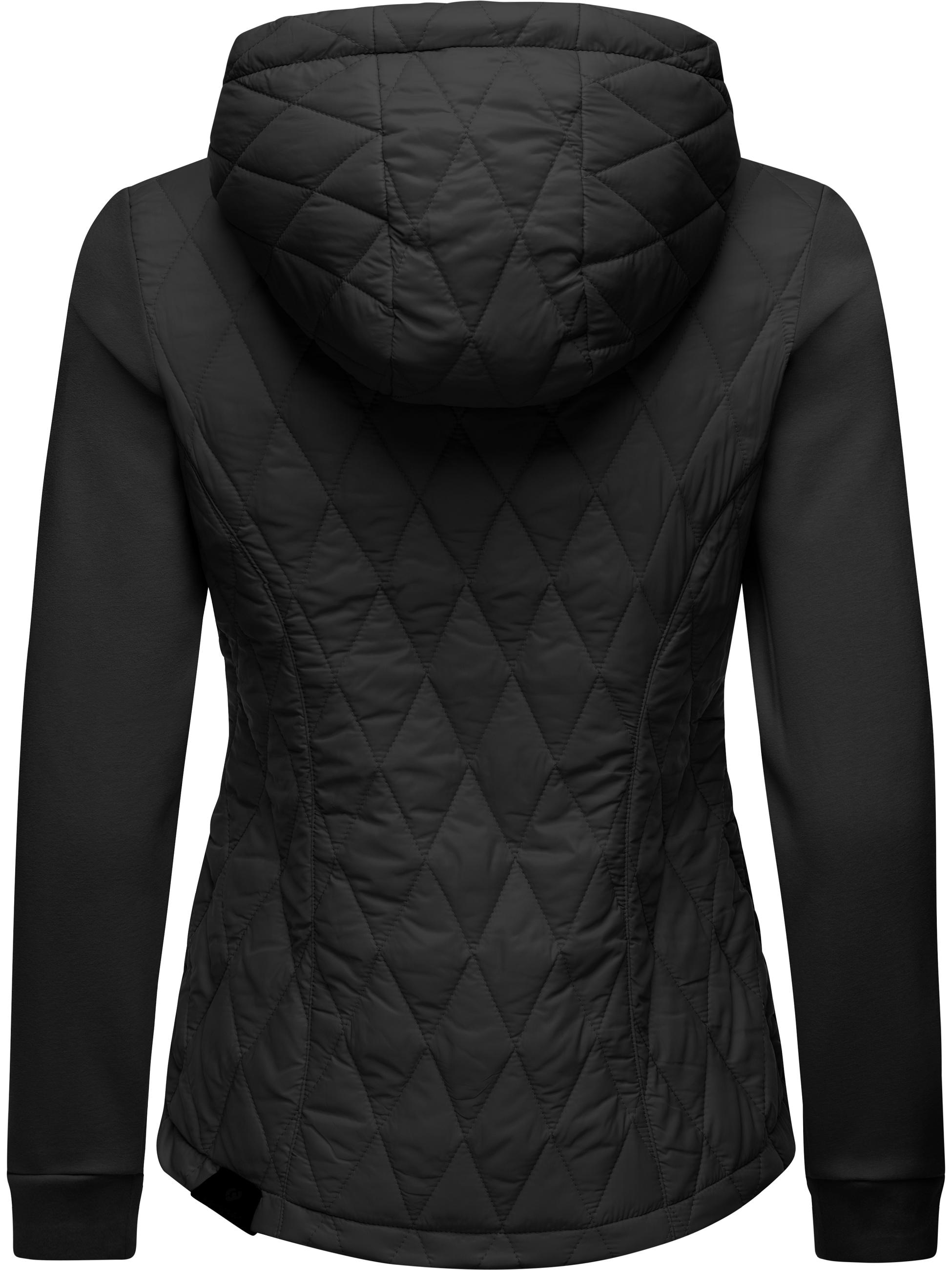 Ragwear Outdoorjacke »Outdoorjacke Lucinda«, mit Kapuze, Steppjacke aus modernem Materialmix mit Kapuze