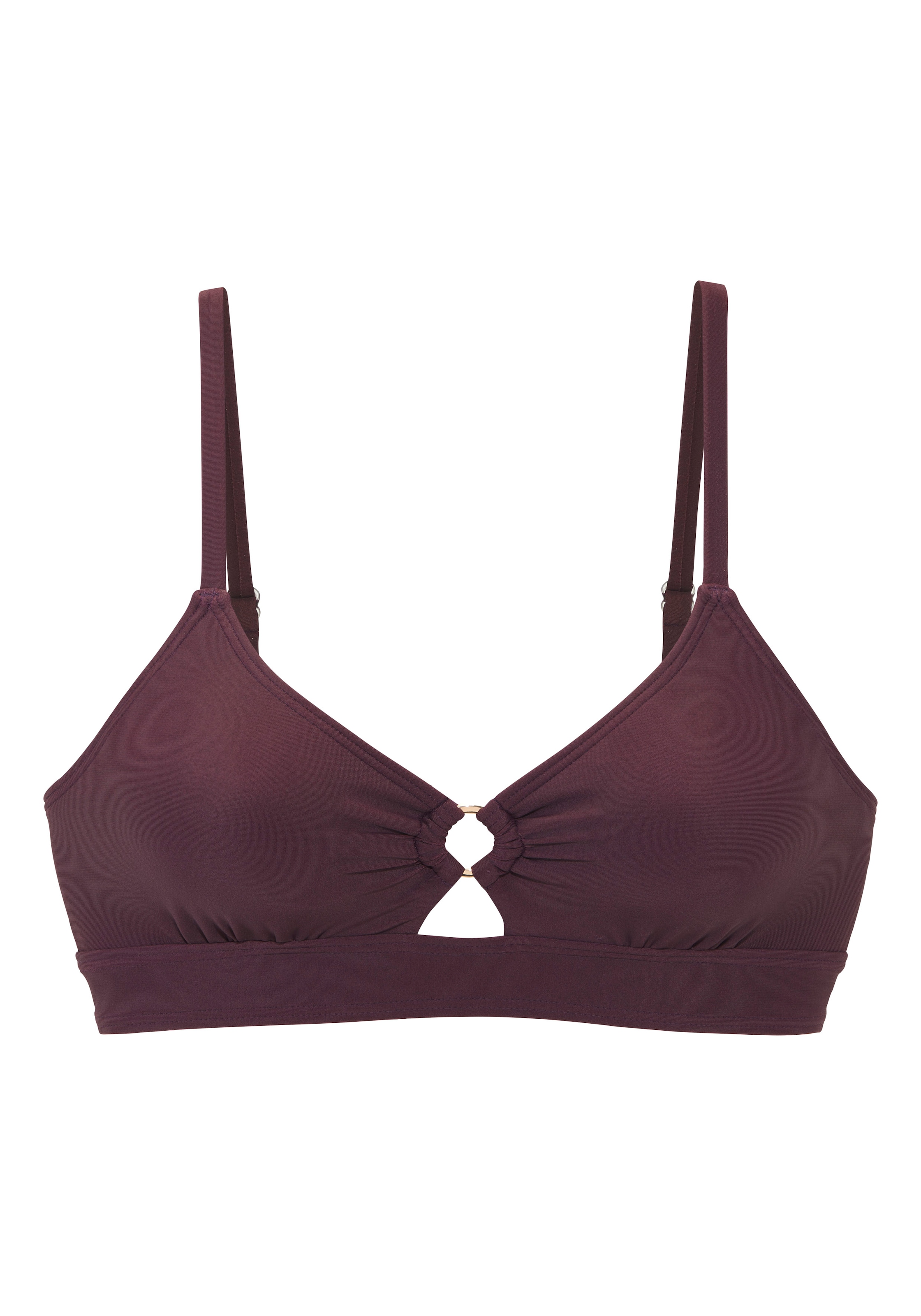 LASCANA Triangel-Bikini-Top »Lolo« mit Zierring zwischen den Cups
