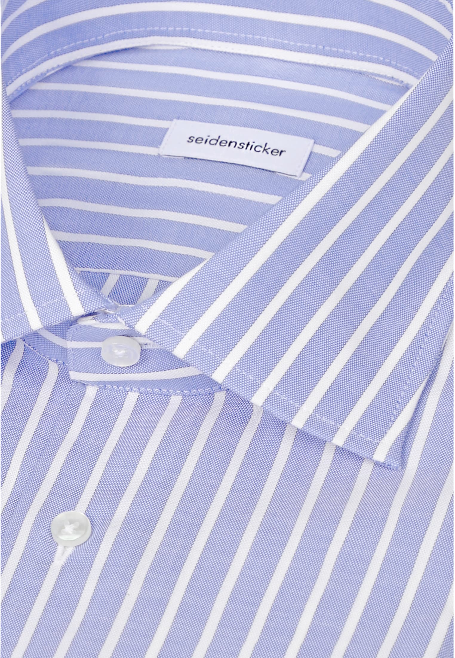 seidensticker Businesshemd »Schwarze Rose« Regular 1/1 Kentkragen Gestreift