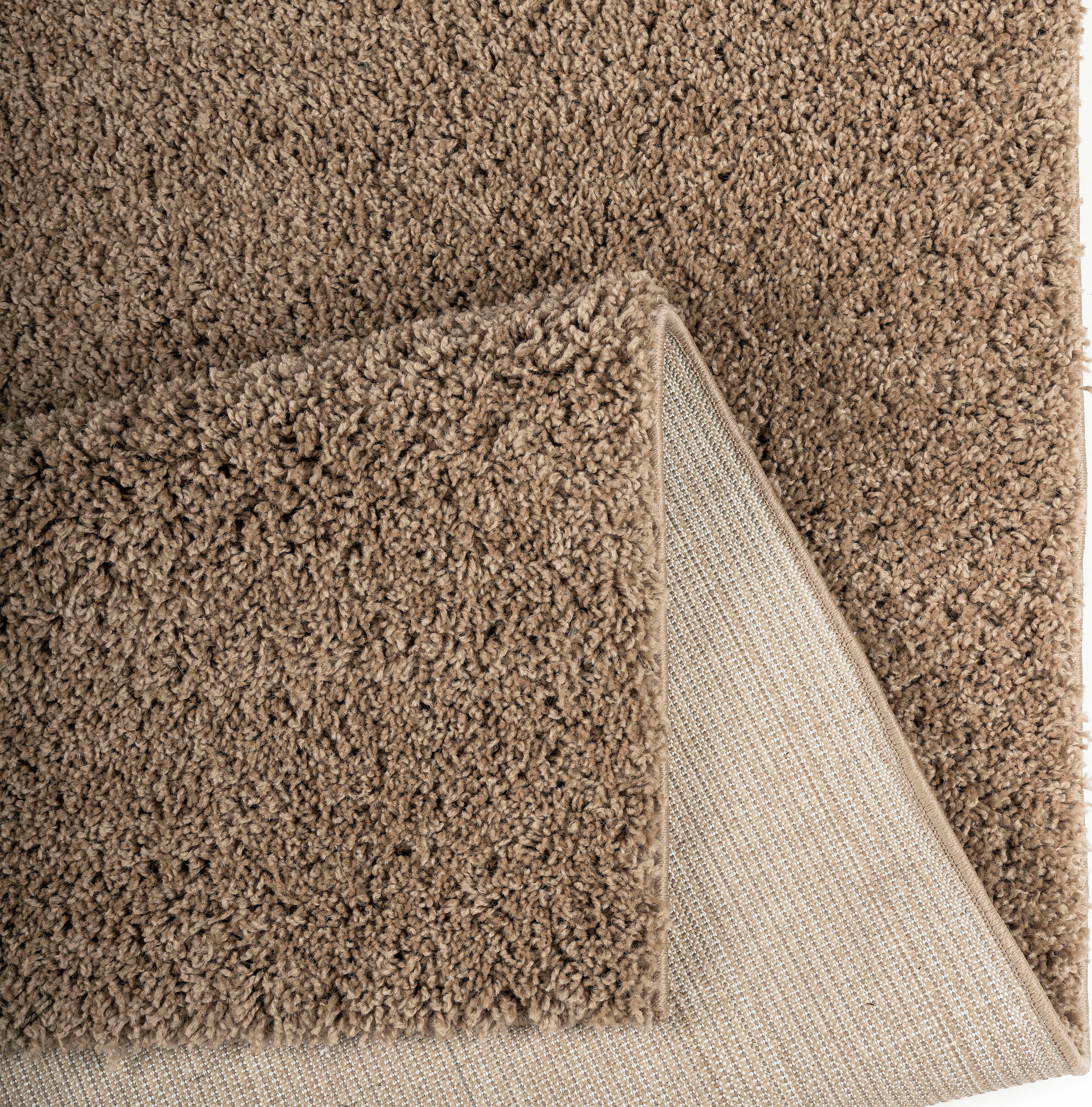 Bruno Banani Hochflor-Teppich »Shaggy Soft« rechteckig 30 mm Höhe gewebt, Uni Farben, besonders weich und kuschelig, Kundenliebling