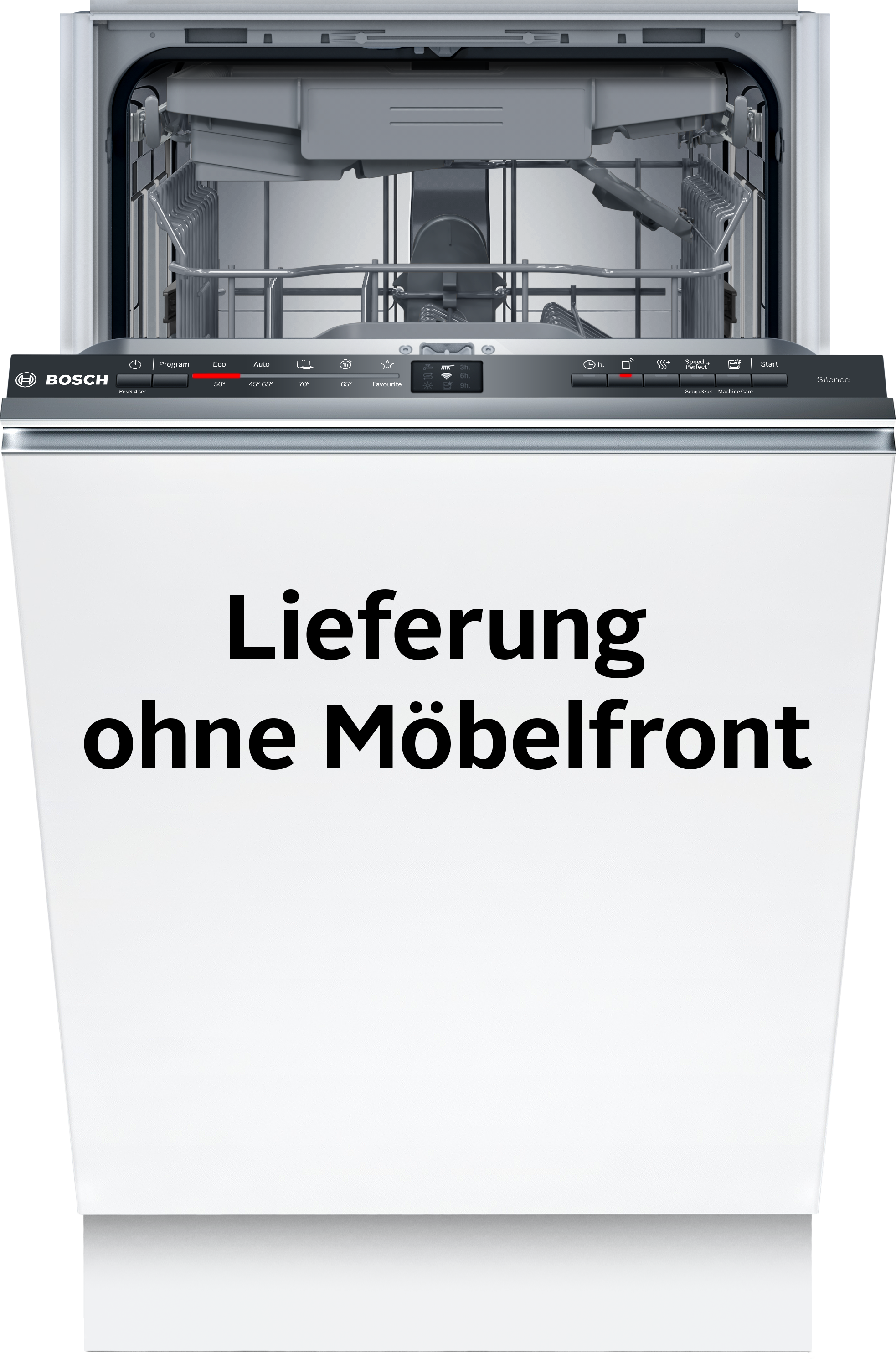 BOSCH vollintegrierbarer Geschirrspüler Serie 2 »SPV2HMX02E« 10 tlg. Maßgedecke Extra Dry für gründliches Trocknen + Vario Schublade für Flexibilität