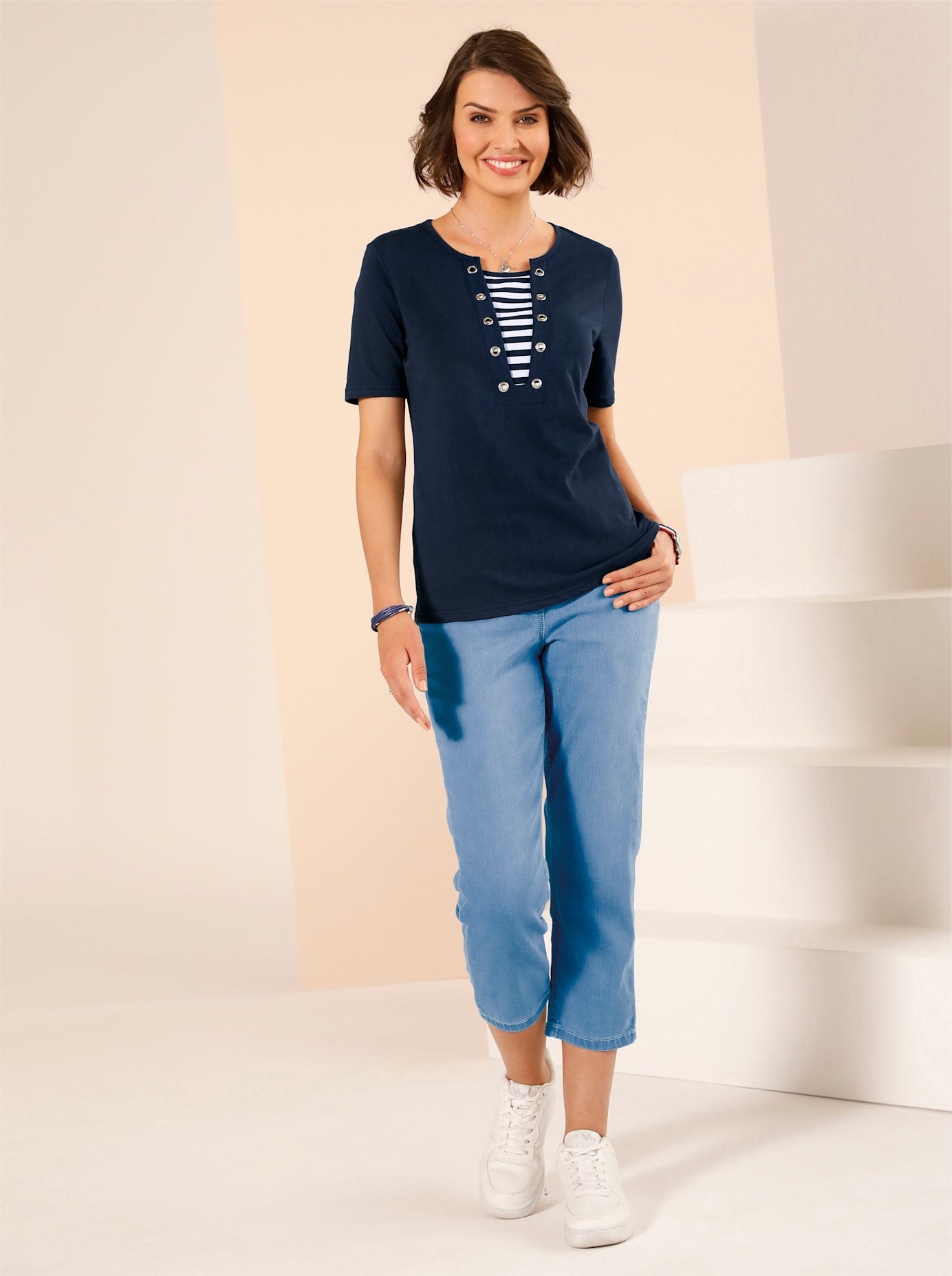 Classic Basics Kurzarmshirt »Shirt«, (1 tlg.)