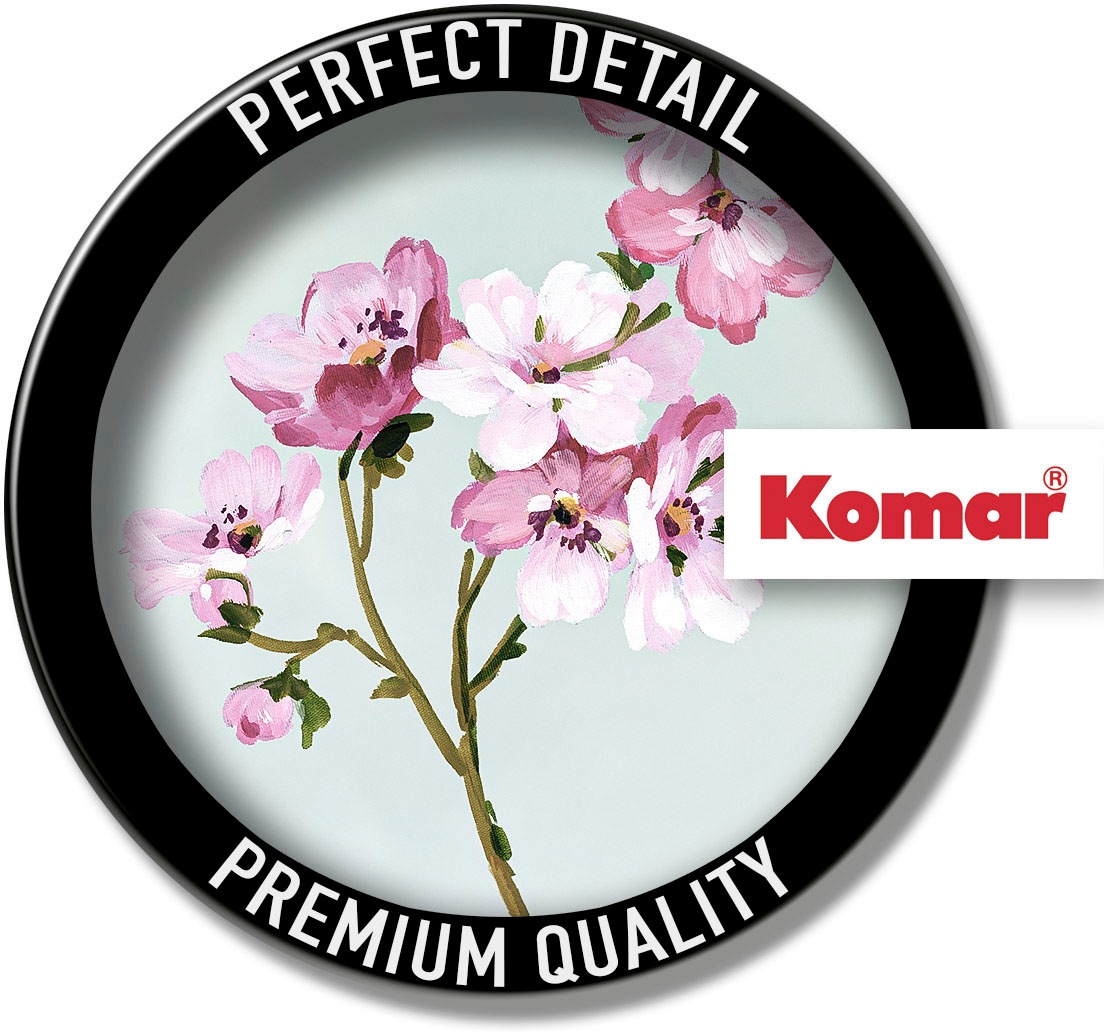 Komar Bild »Lever et Briller« Natur 1 Stk. tlg. Wandbild zur Dekoration - ohne Rahmen